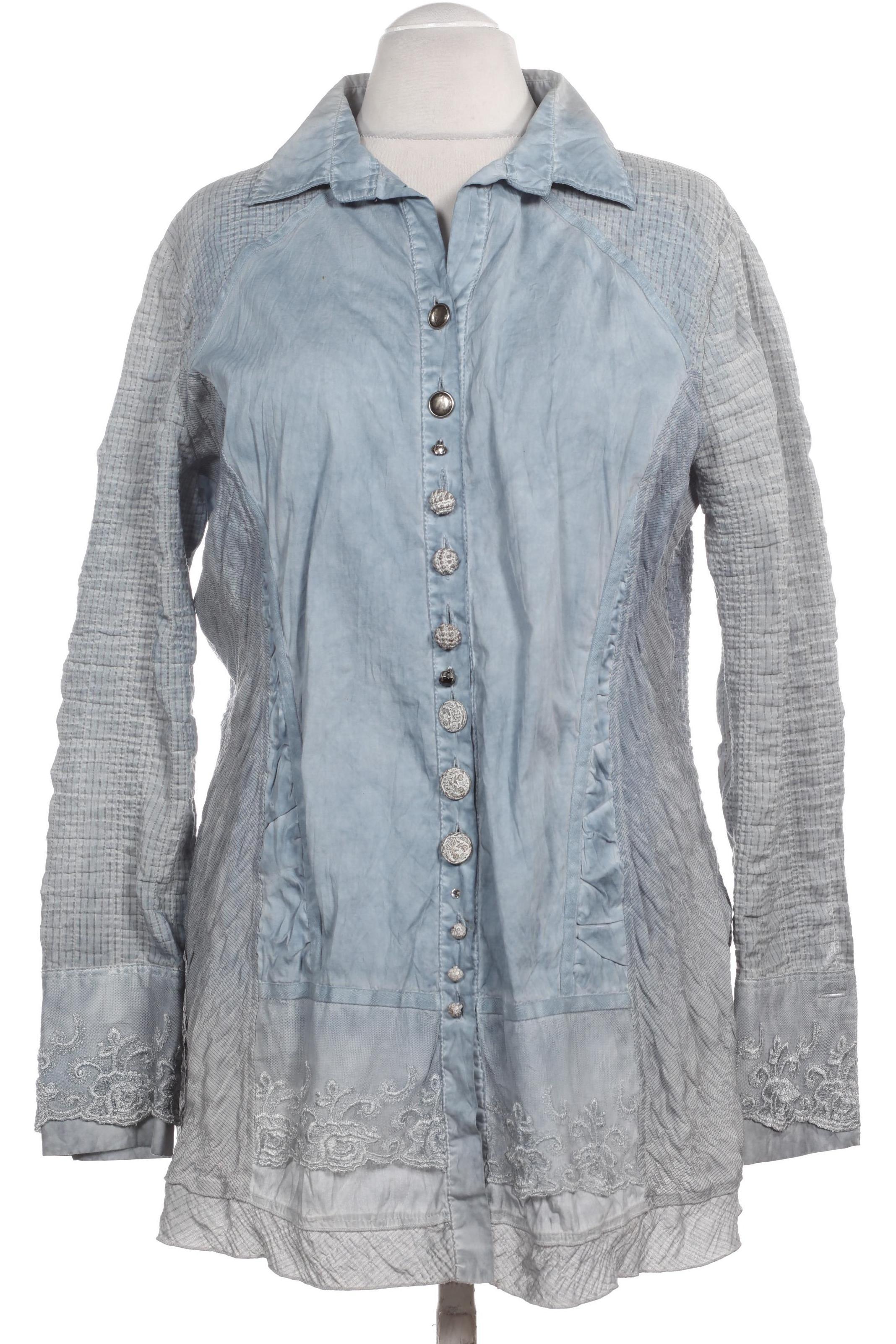 

Bottega Damen Bluse, blau, Gr.