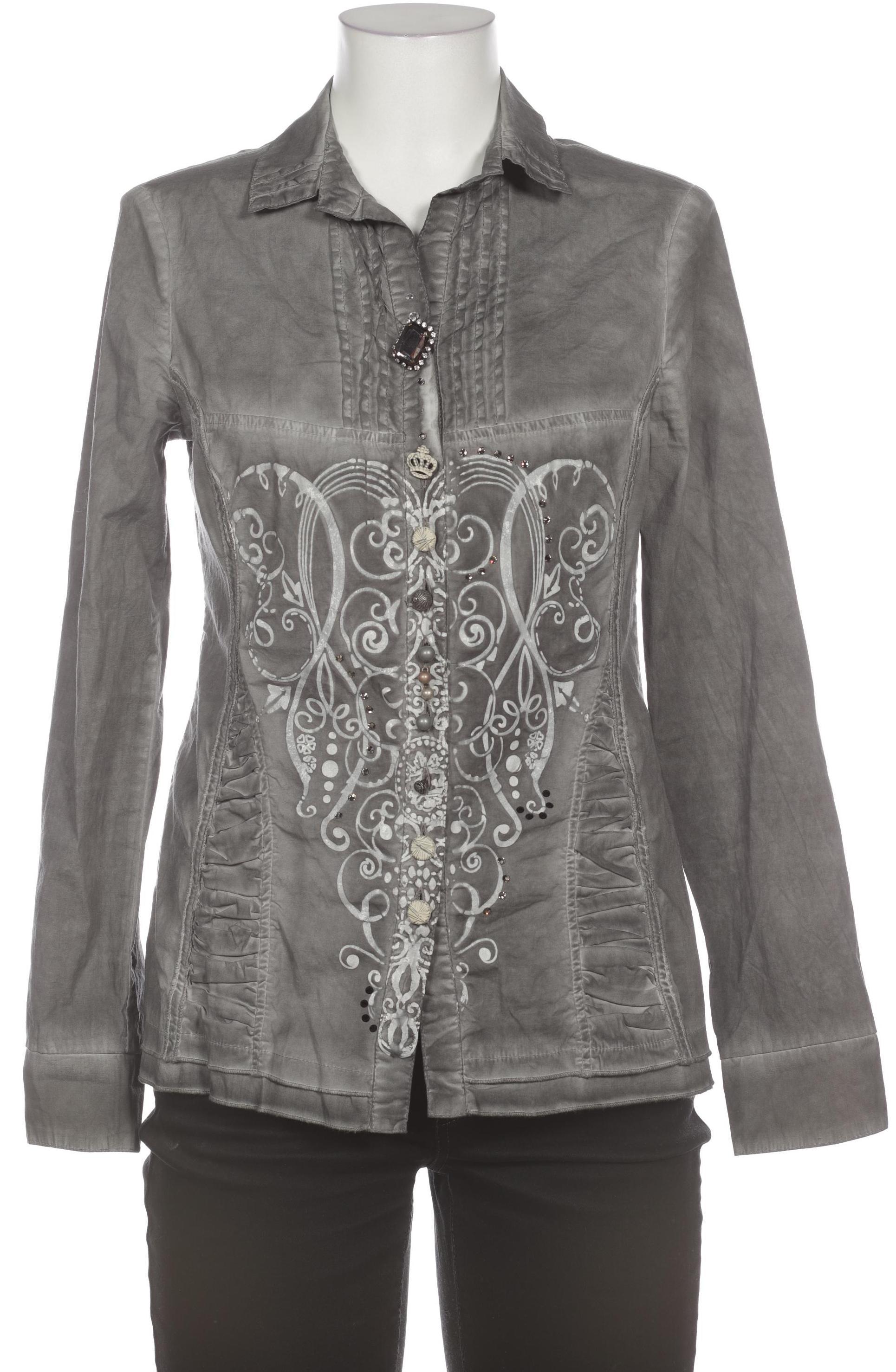 

Bottega Damen Bluse, grau, Gr.