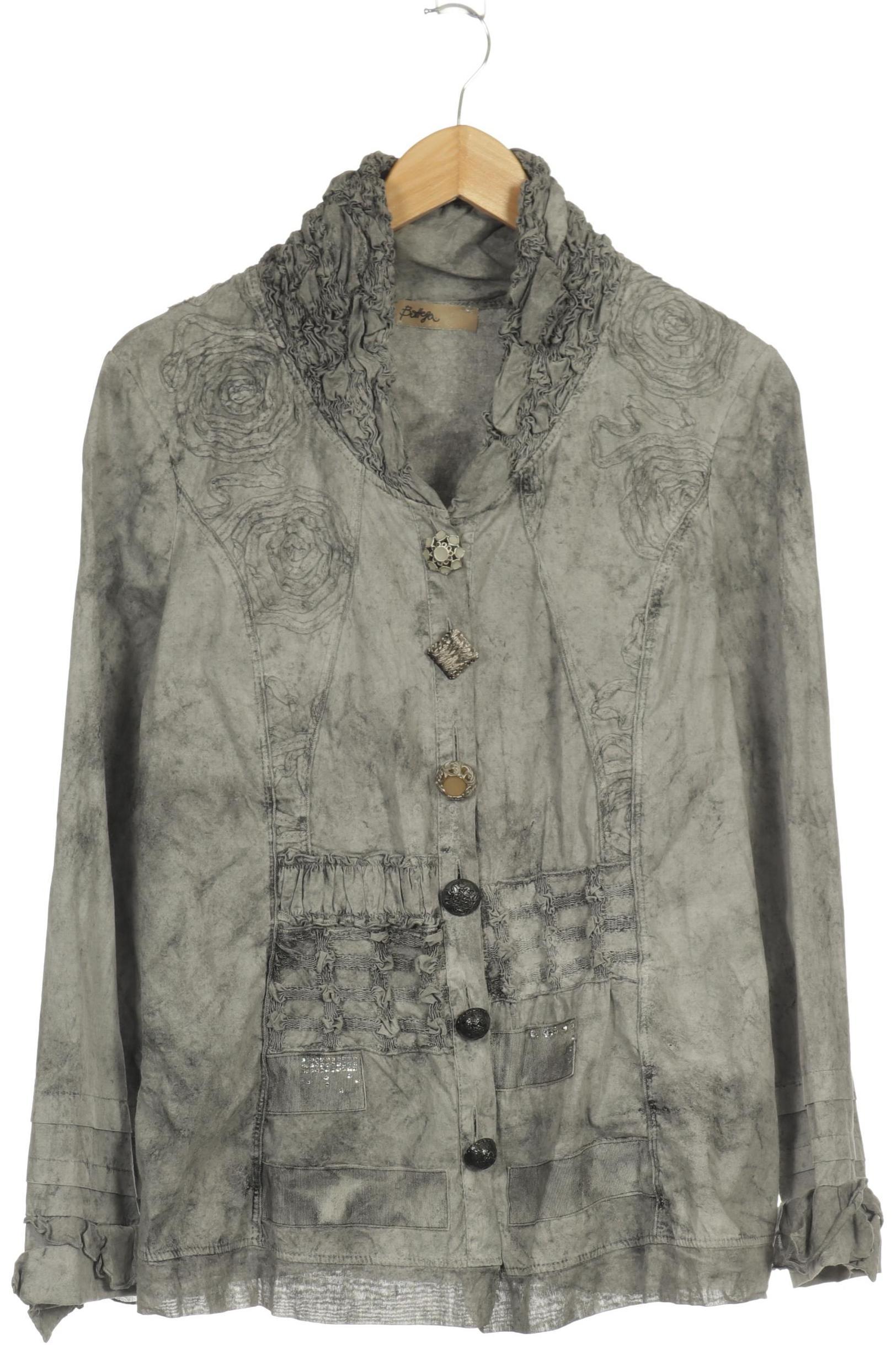 

Bottega Damen Strickjacke, grau, Gr.