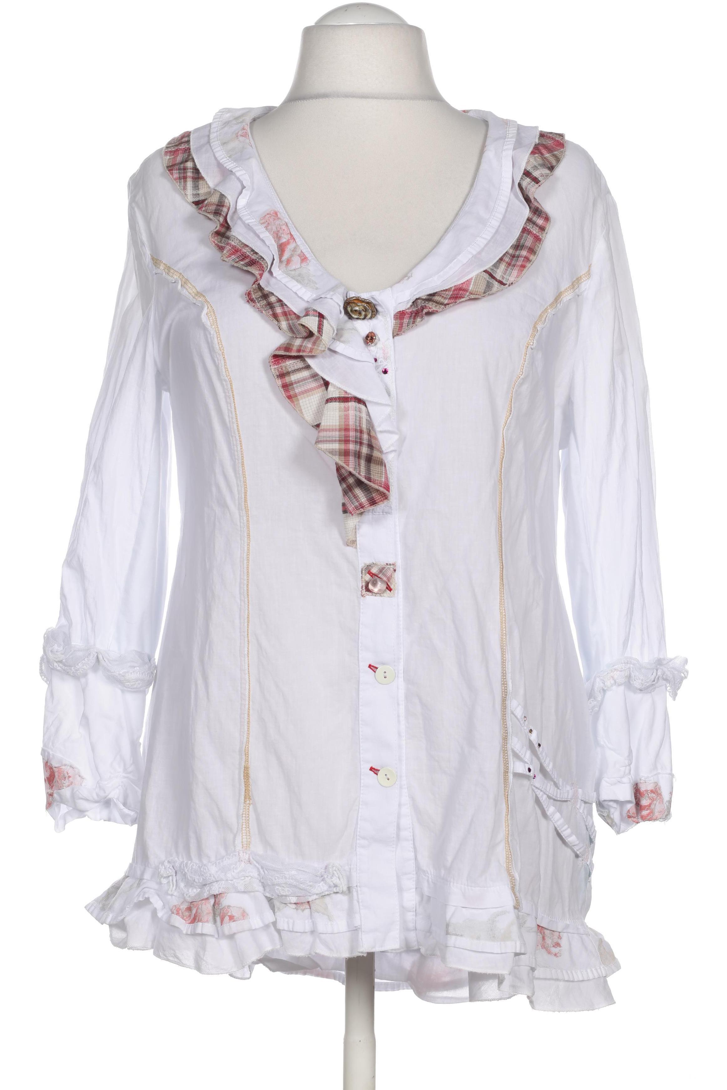 

Bottega Damen Bluse, weiß, Gr.