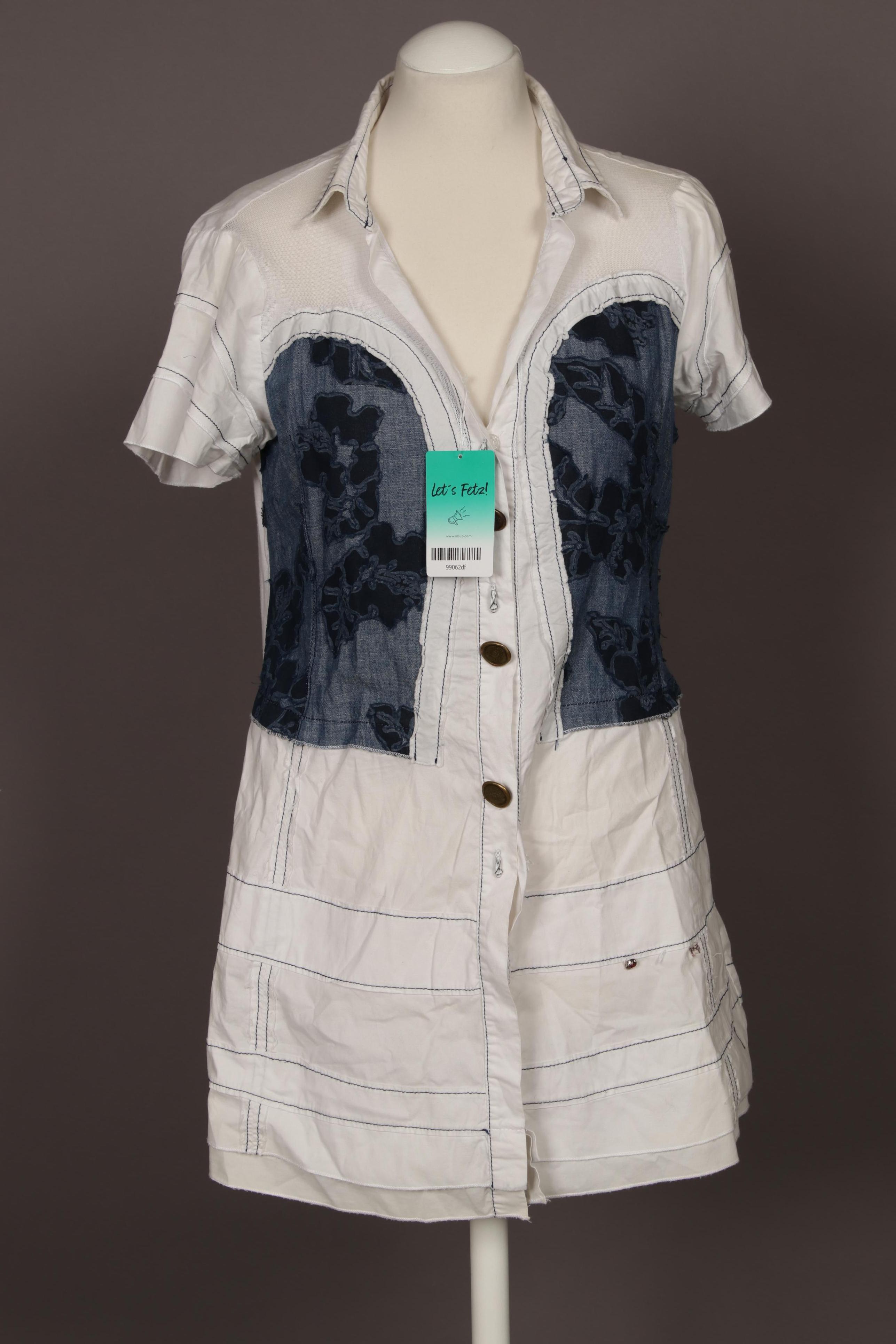 

Bottega Damen Bluse, weiß, Gr.