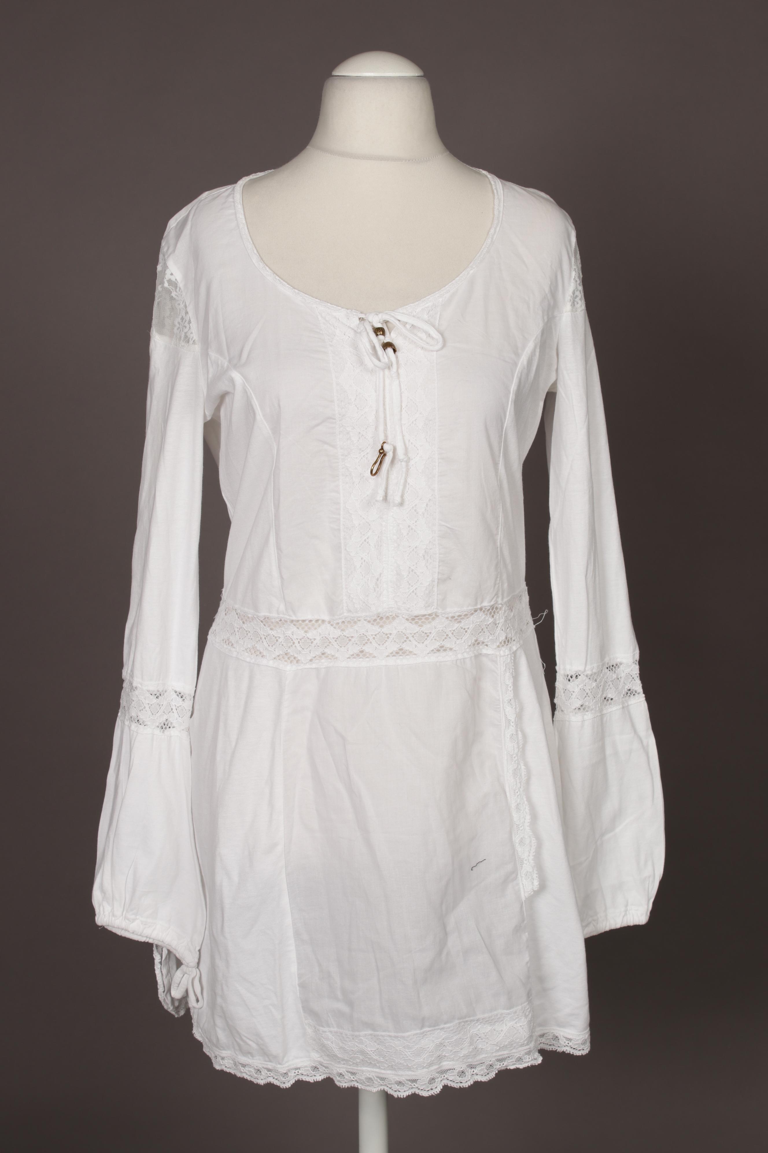 

Bottega Damen Bluse, weiß, Gr.