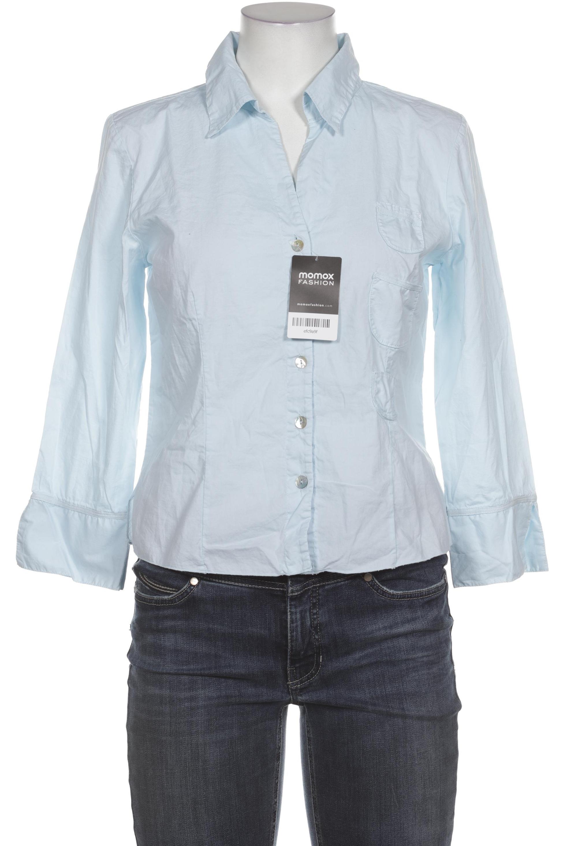 

Bottega Damen Bluse, blau, Gr. 42