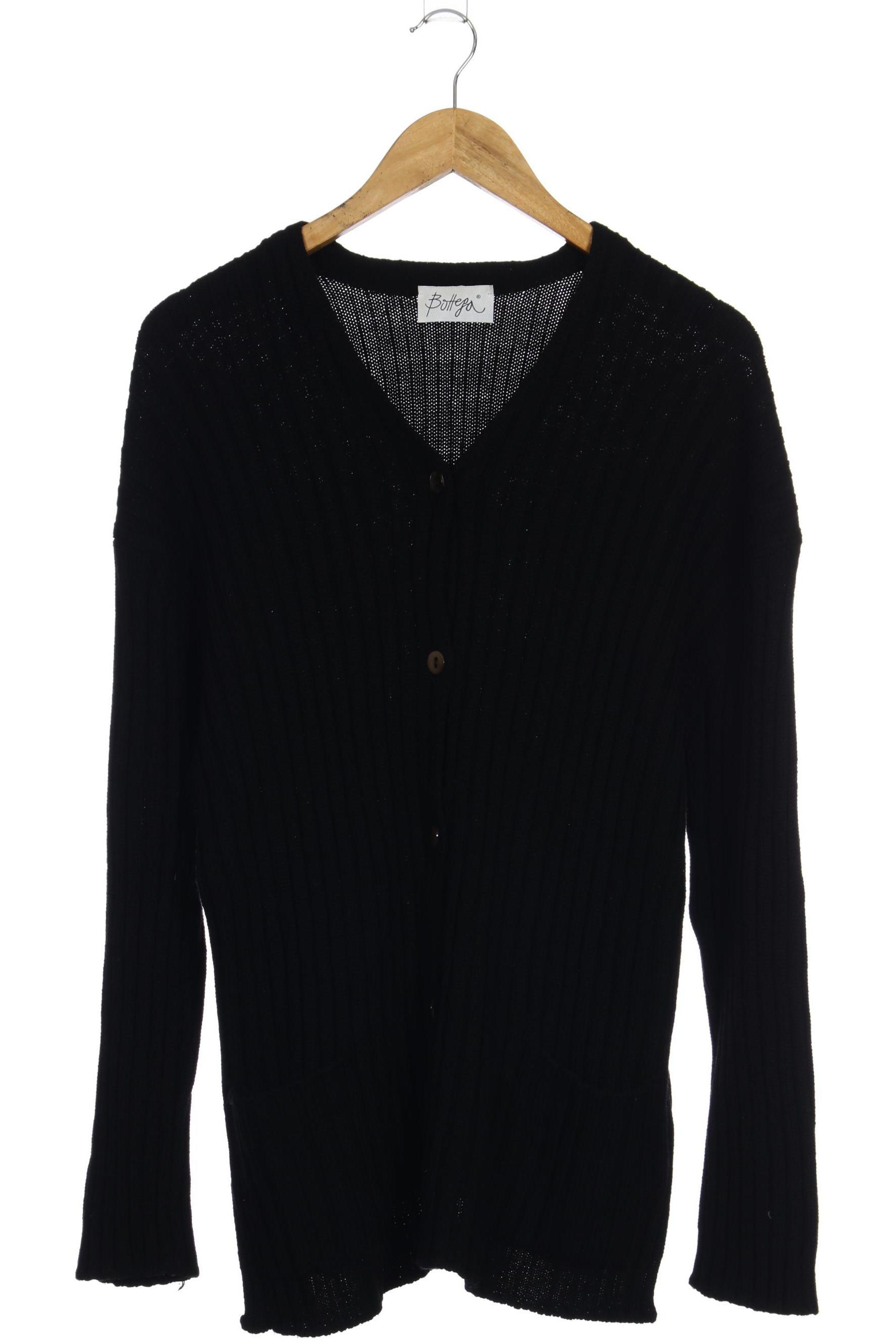 

Bottega Damen Strickjacke, schwarz, Gr.