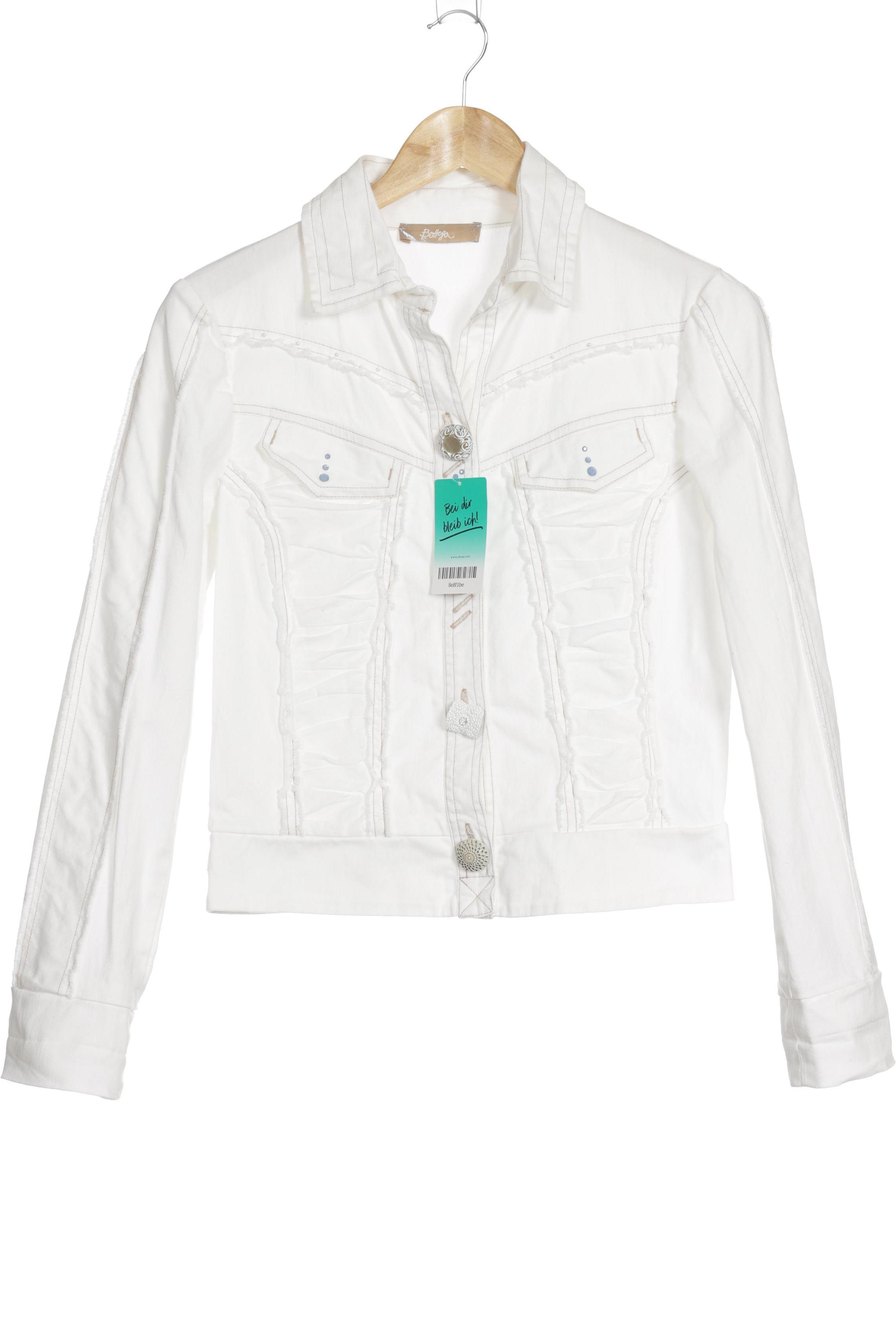 

Bottega Damen Jacke, weiß, Gr.
