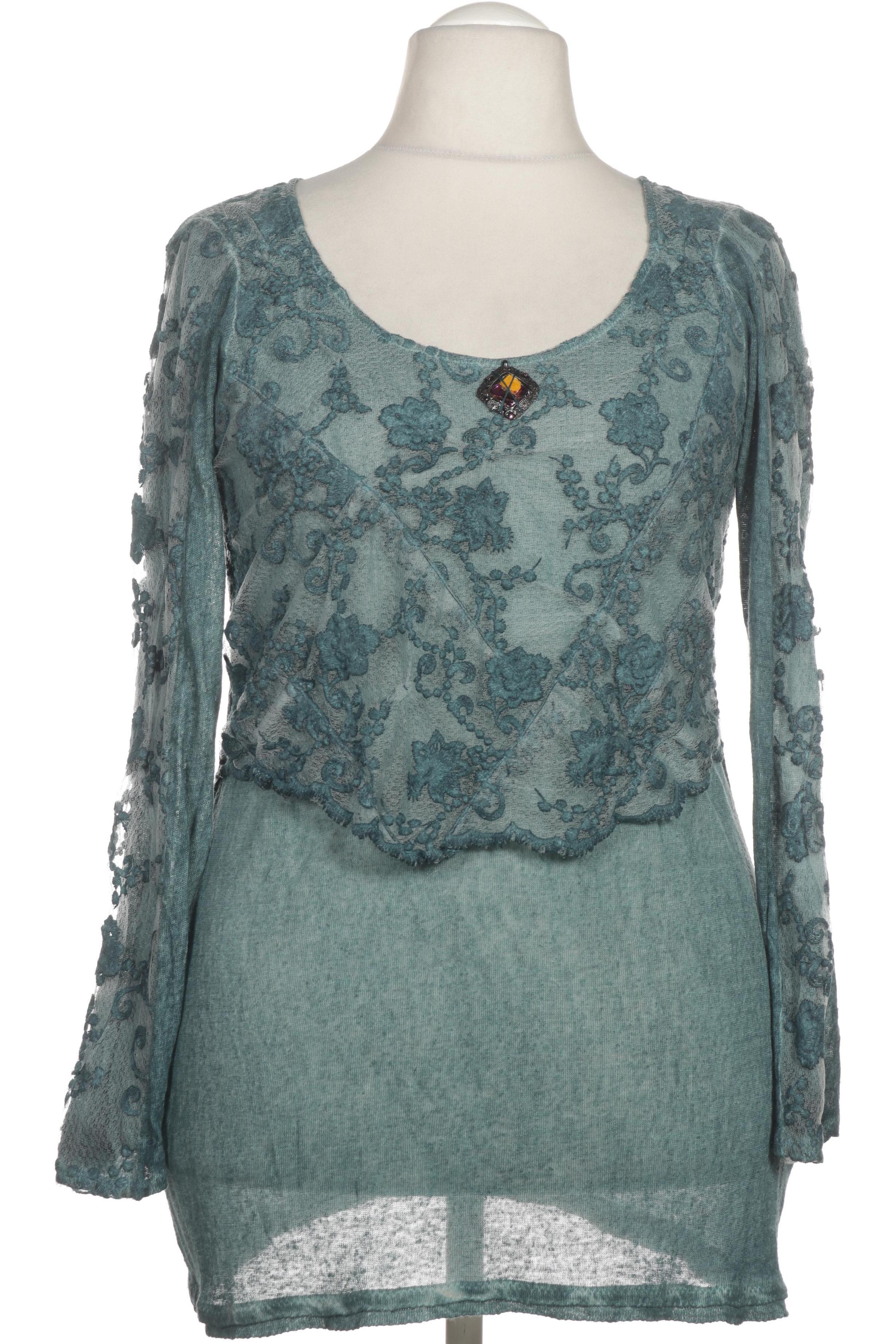 

Bottega Damen Langarmshirt, blau, Gr.