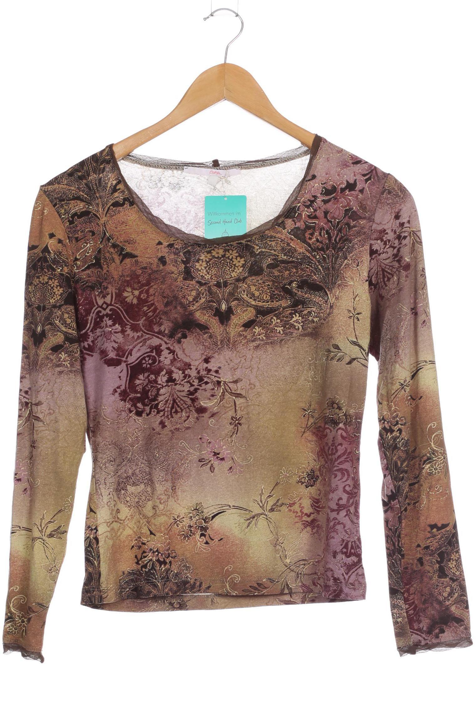 

Bottega Damen Langarmshirt, braun, Gr.