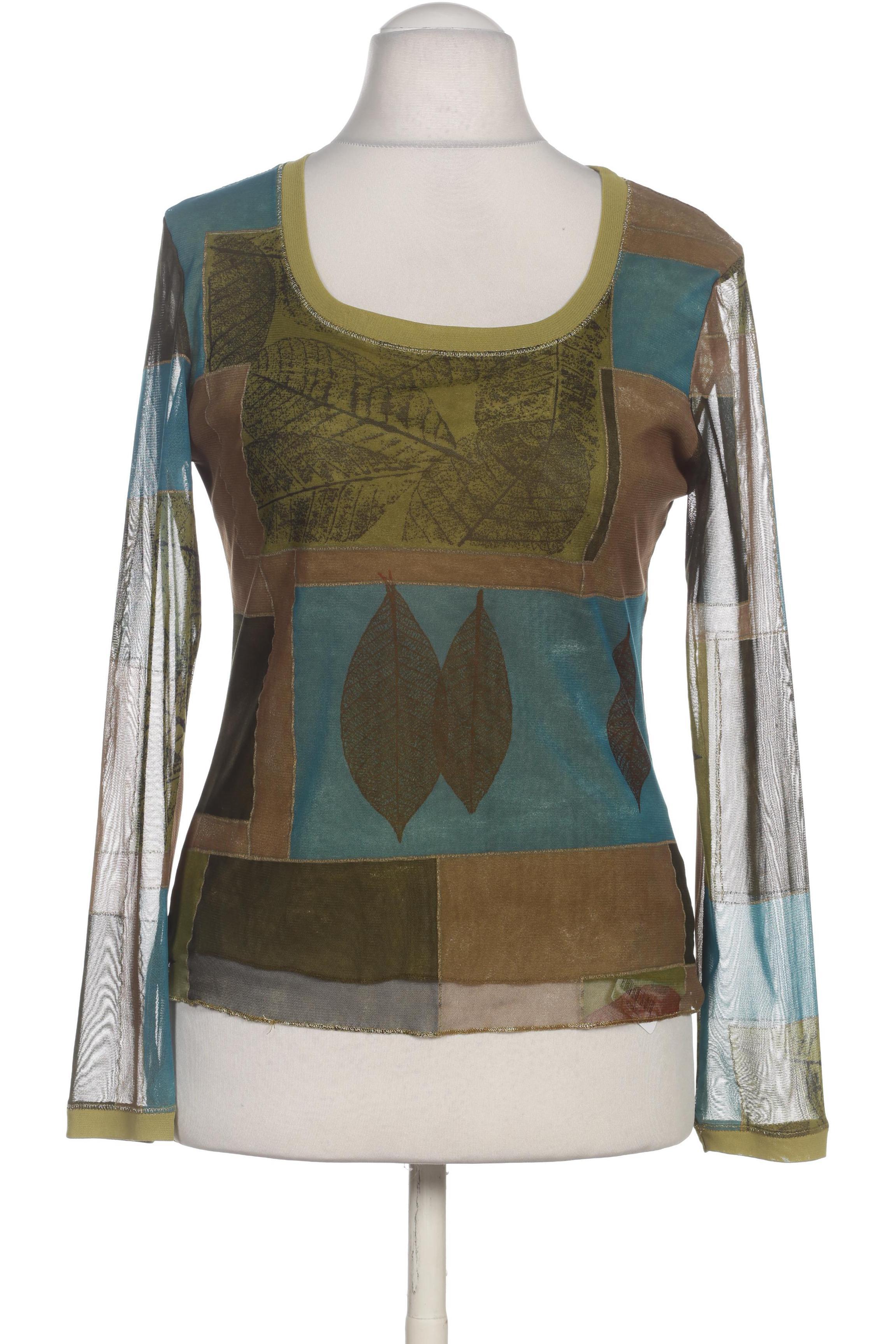 

Bottega Damen Langarmshirt, grün, Gr.