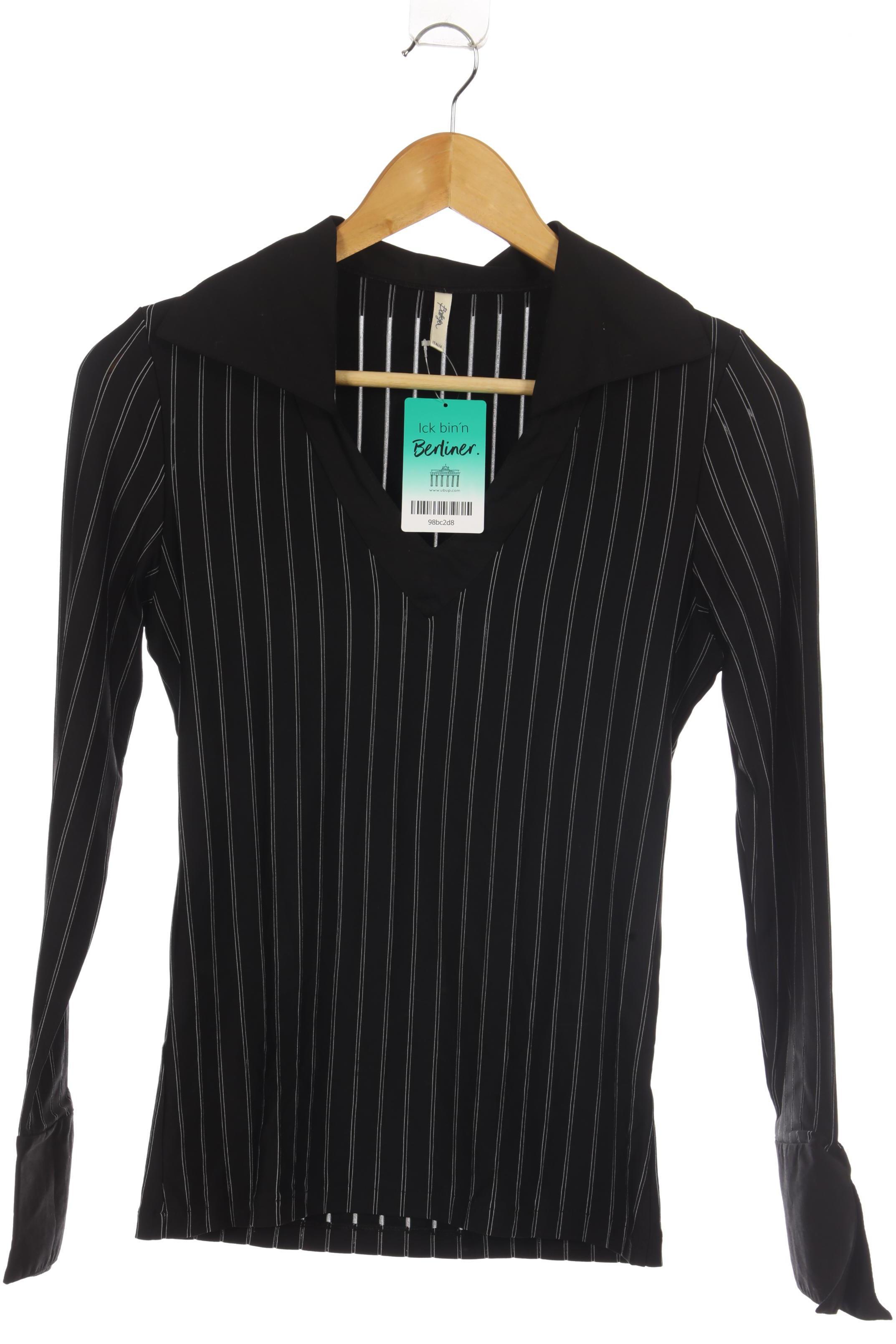 

Bottega Damen Langarmshirt, schwarz, Gr.