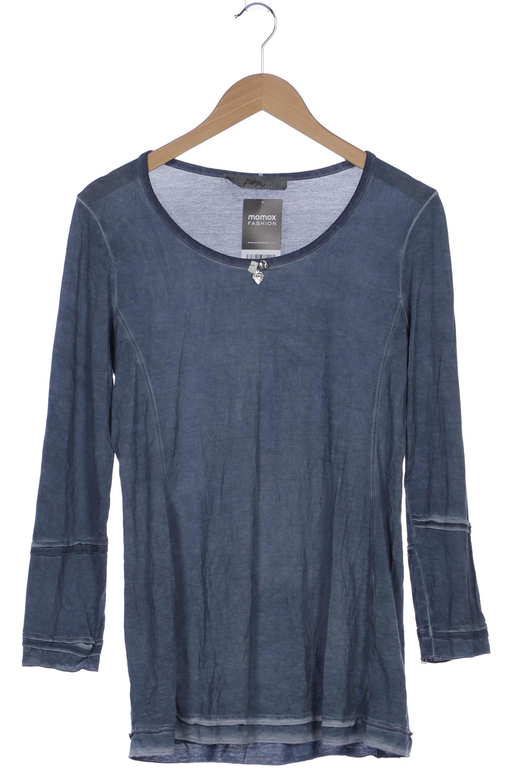 

Bottega Damen Langarmshirt, blau, Gr. 38