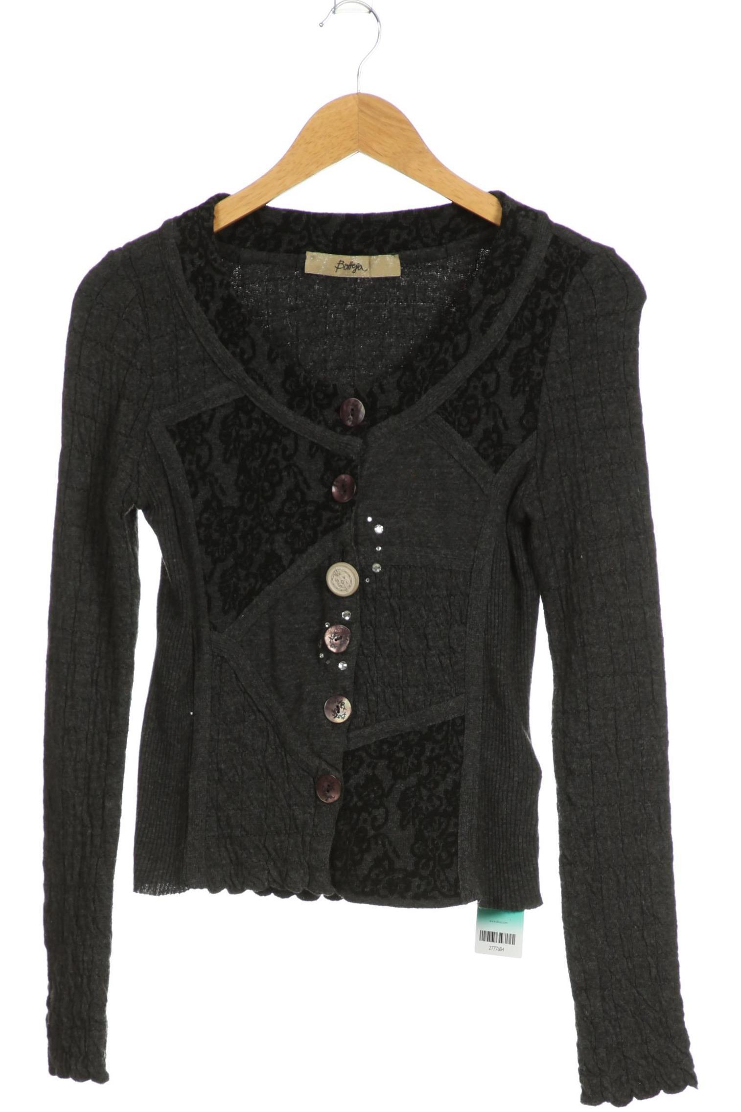 

Bottega Damen Strickjacke, grau, Gr.