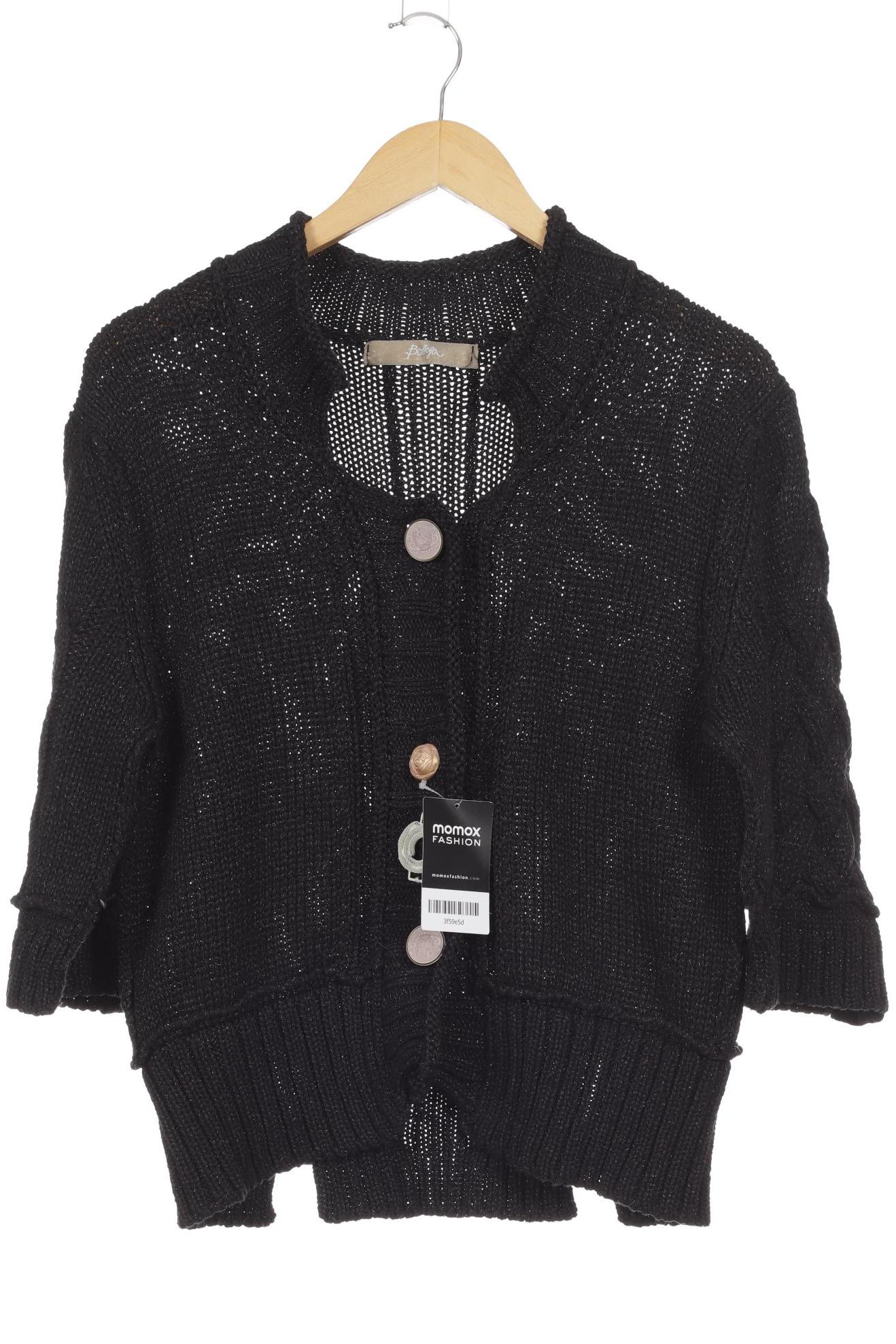 

Bottega Damen Strickjacke, schwarz, Gr. 44