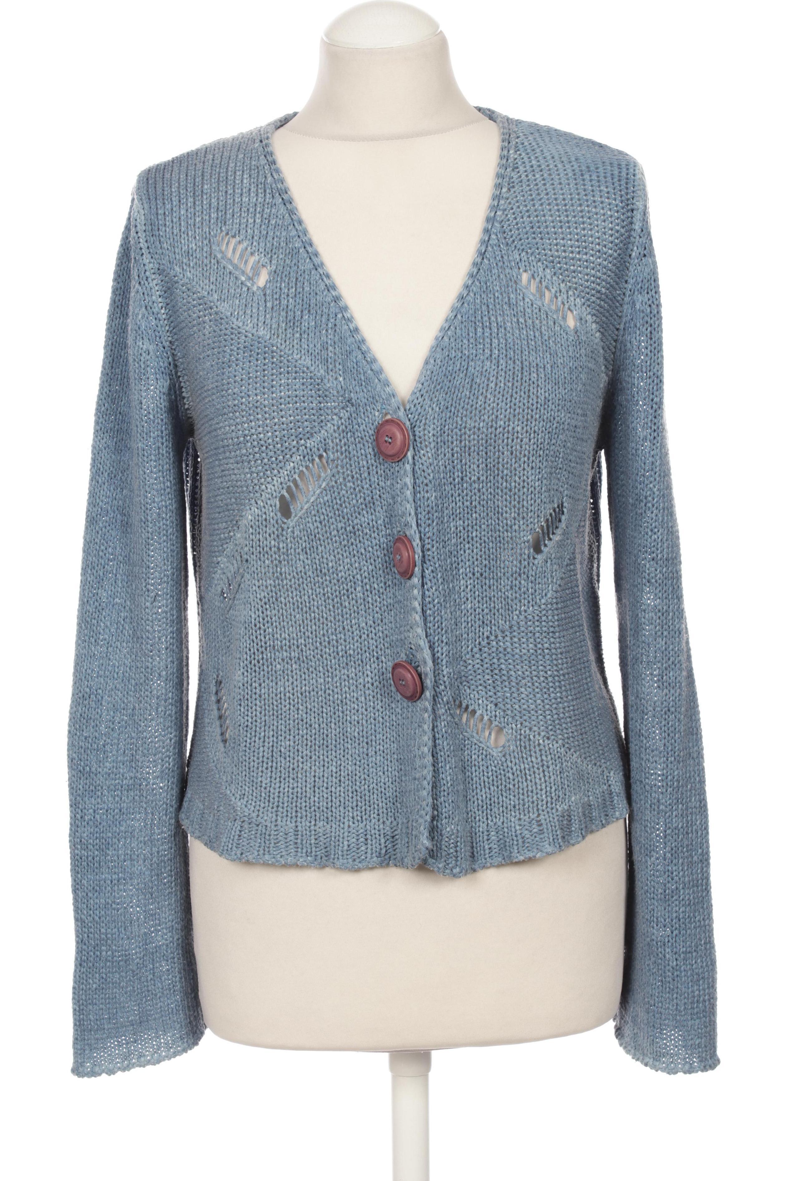 

Bottega Damen Strickjacke, blau, Gr.