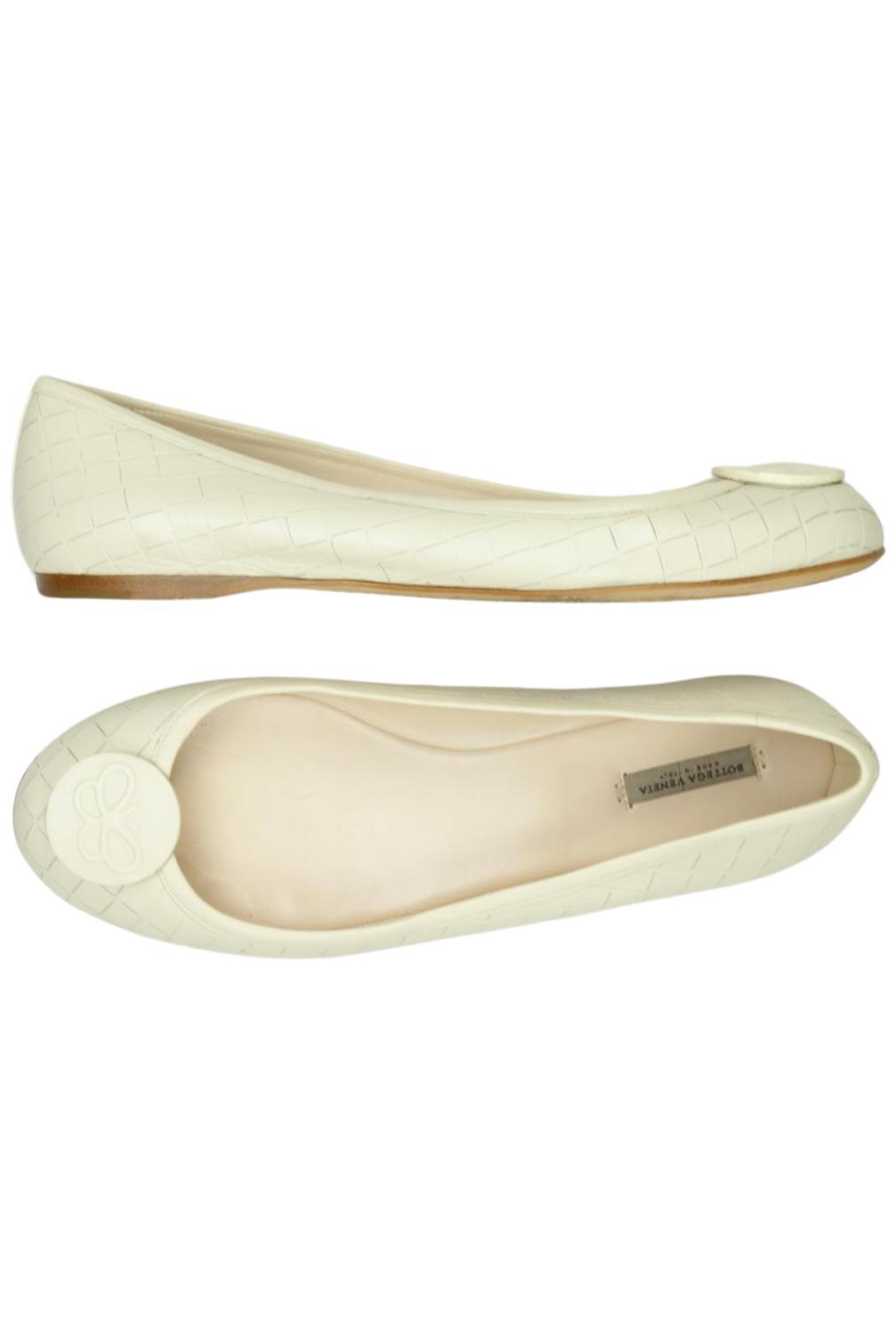 

Bottega Veneta Damen Ballerinas, cremeweiß, Gr. 38
