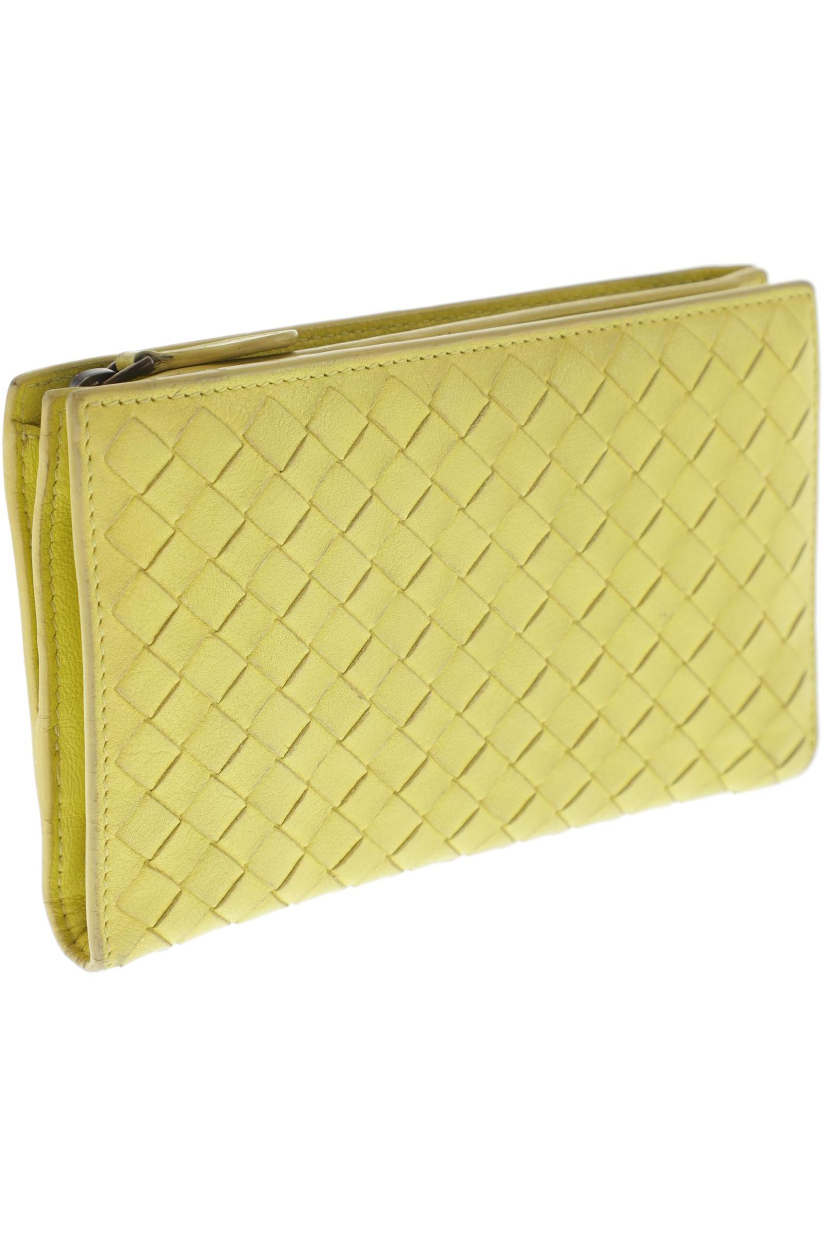 

Bottega Veneta Damen Portemonnaie, gelb, Gr.
