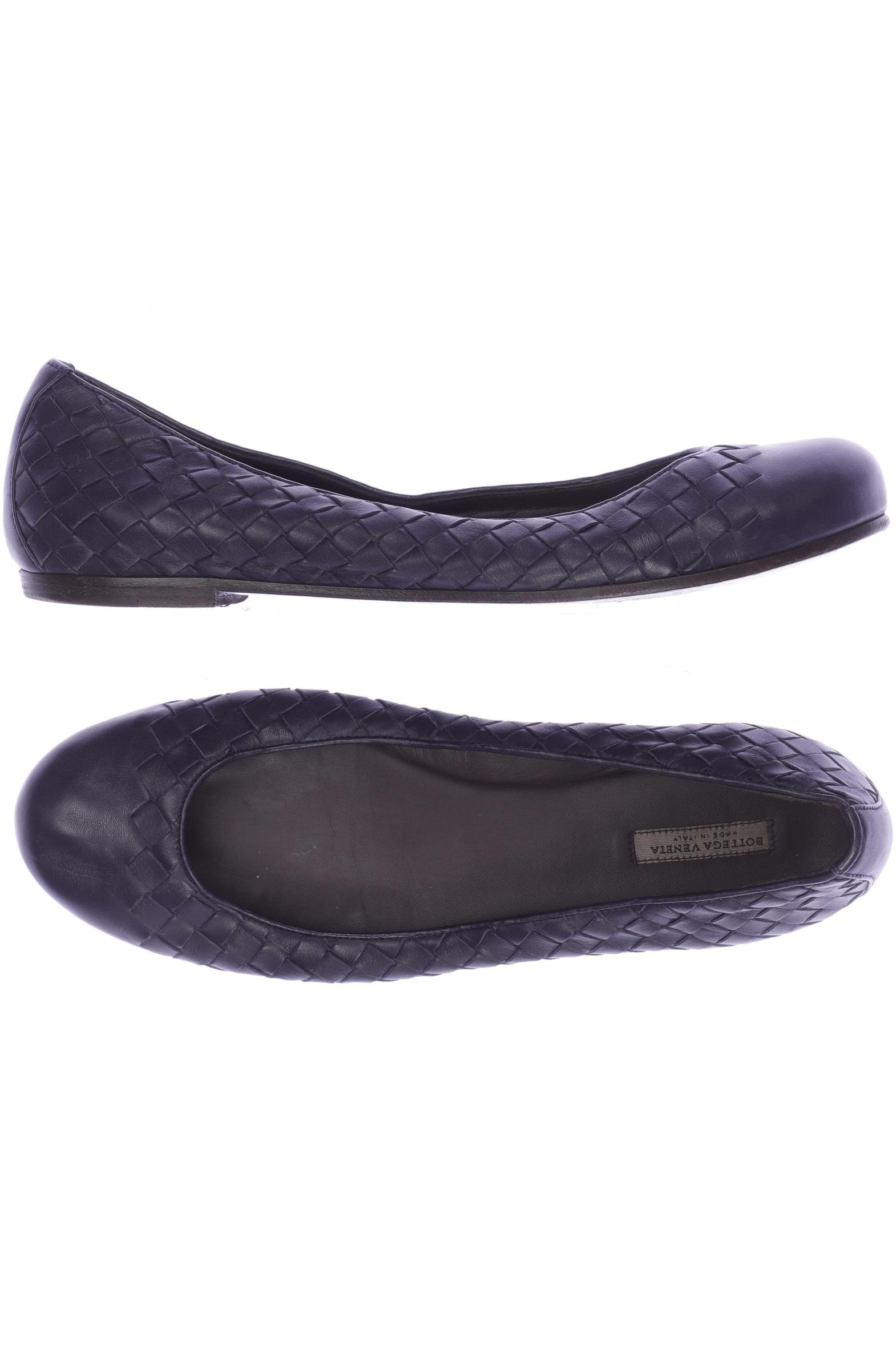 

Bottega Veneta Damen Ballerinas, marineblau, Gr. 38.5