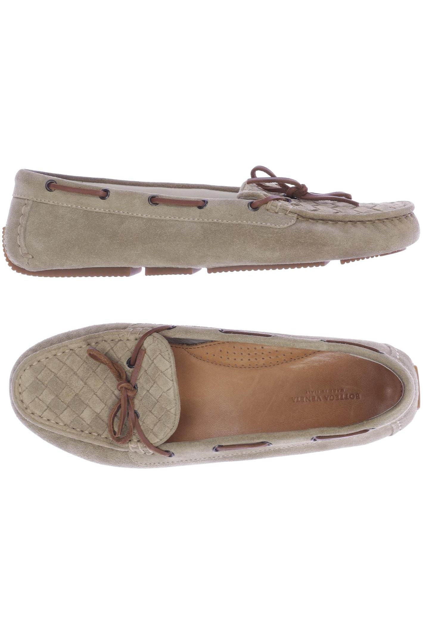 

Bottega Veneta Damen Halbschuh, beige, Gr. 38.5