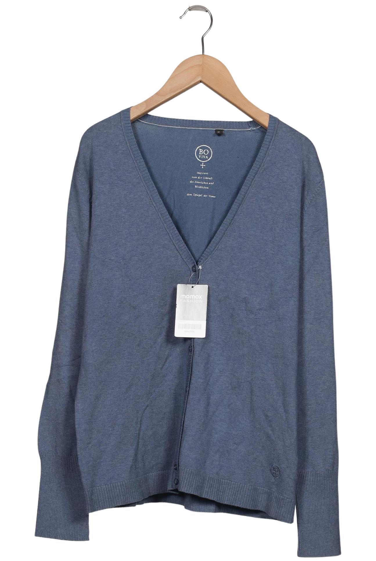 

Boviva Damen Strickjacke, blau, Gr. 44