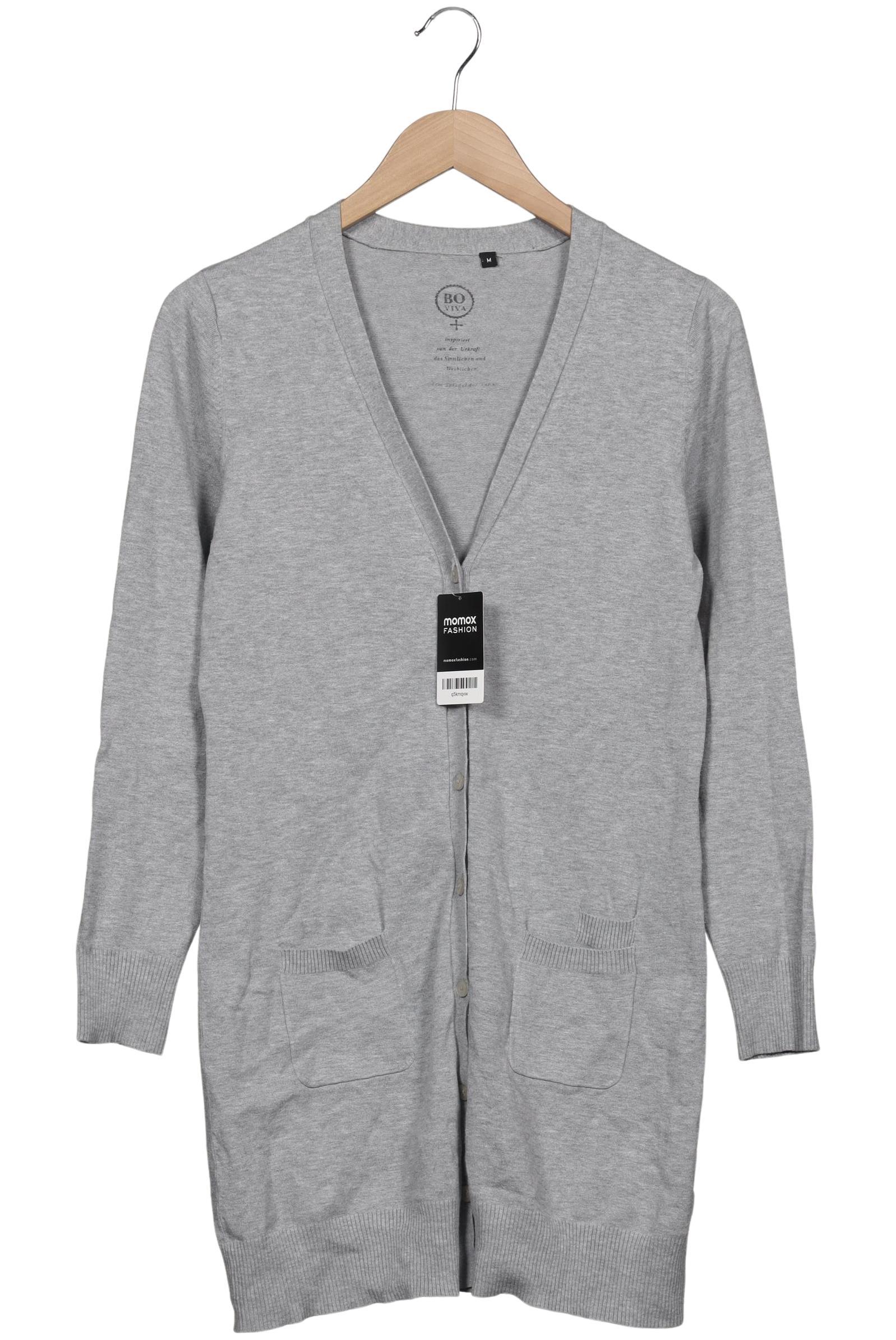 

Boviva Damen Strickjacke, grau, Gr. 38