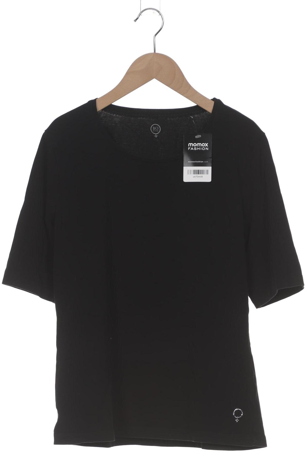 

Boviva Damen T-Shirt, schwarz, Gr. 42