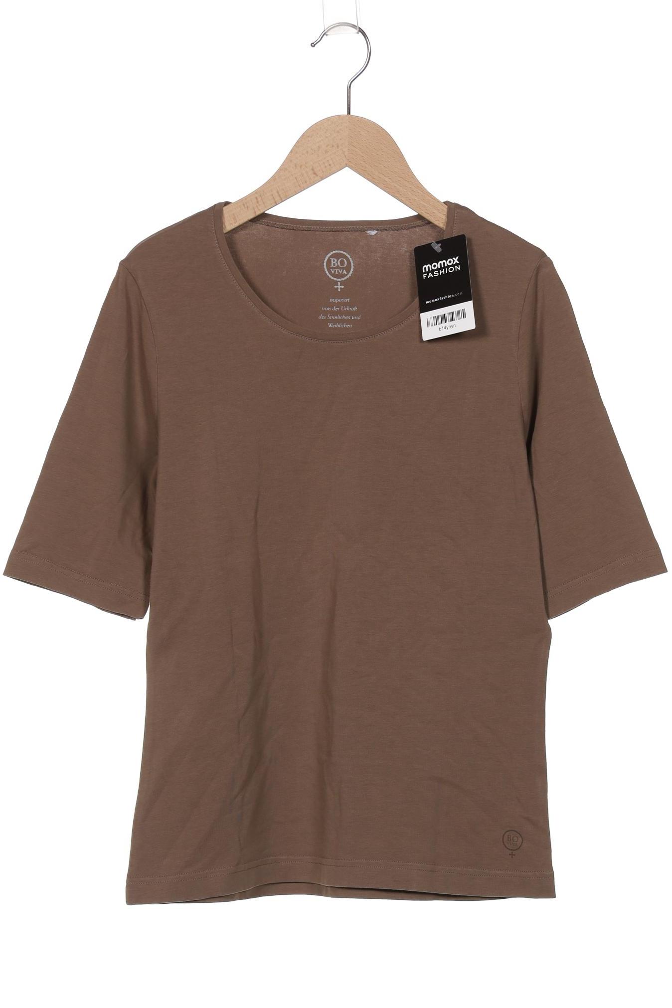 

Boviva Damen T-Shirt, braun, Gr. 36