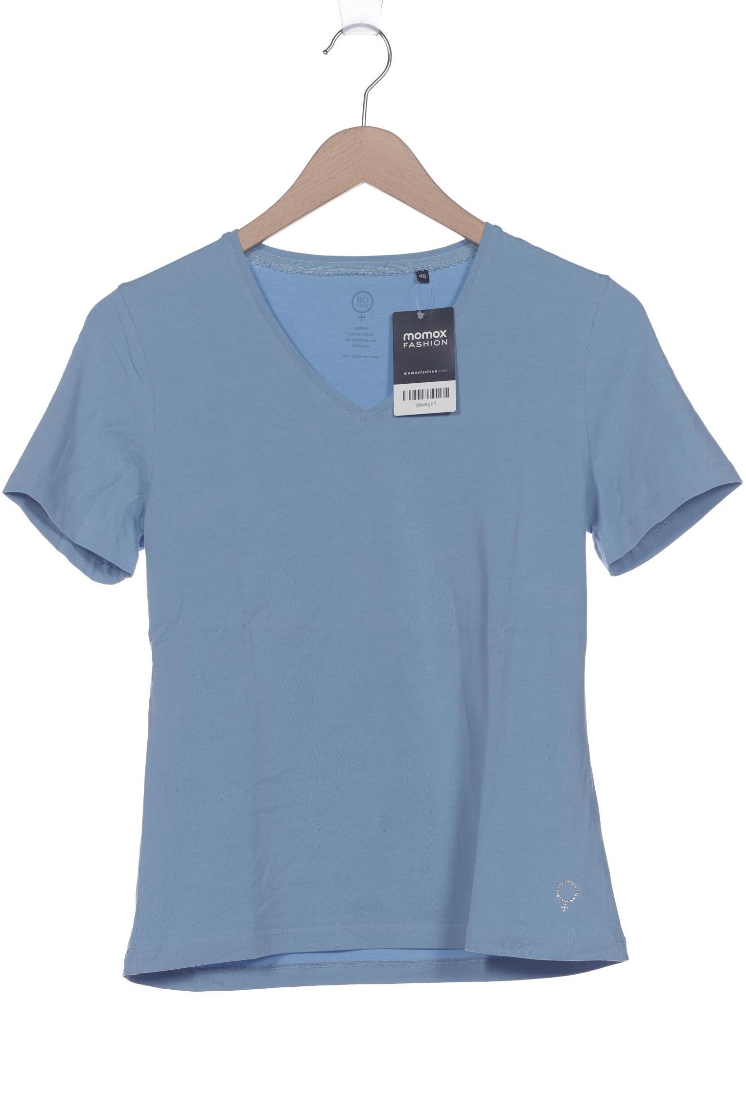 

BOVIVA Damen T-Shirt, hellblau
