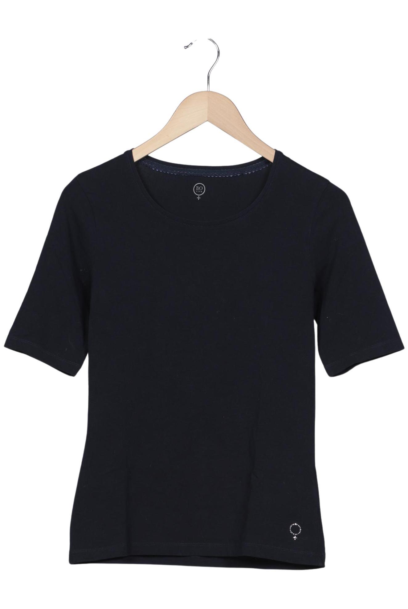

Boviva Damen T-Shirt, marineblau, Gr. 34