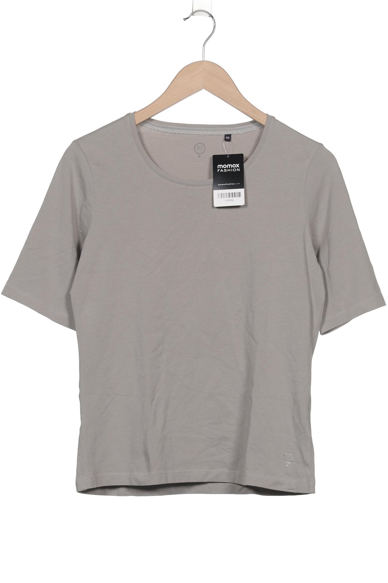 

Boviva Damen T-Shirt, grau, Gr. 40