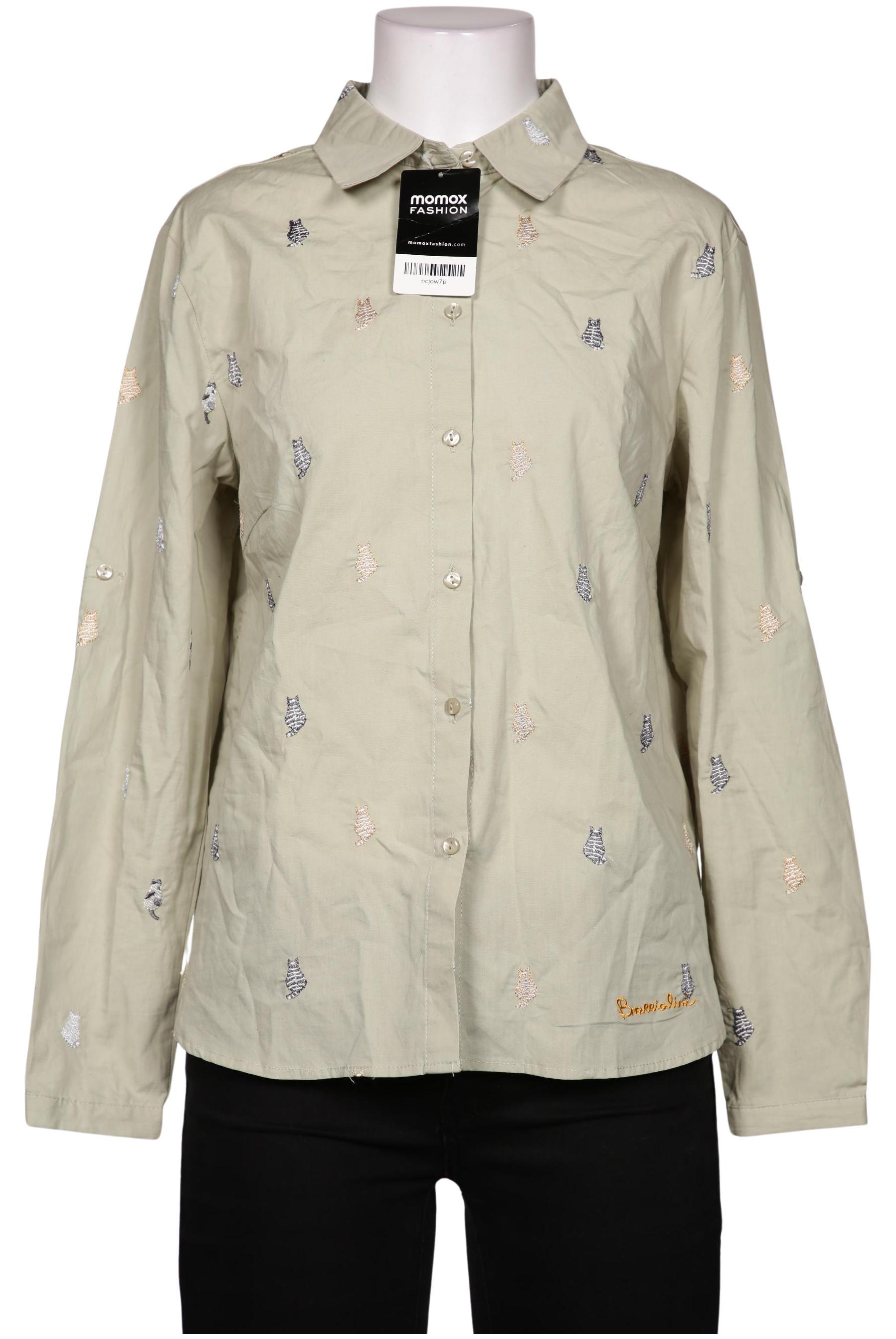 

braccialini Damen Bluse, hellgrün, Gr. 34