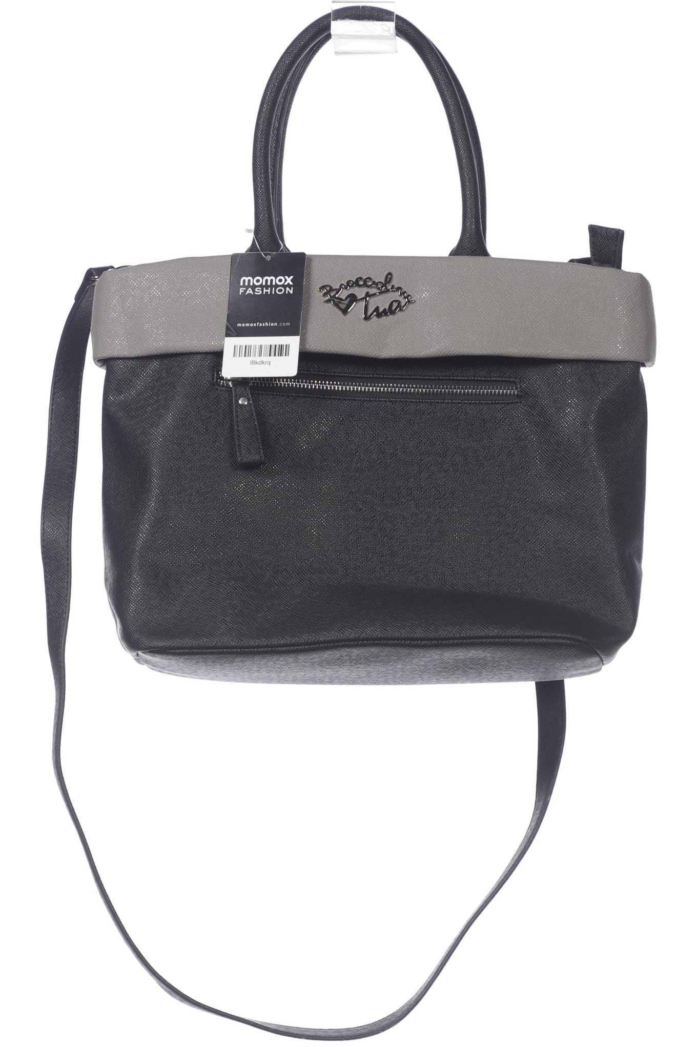 

braccialini Damen Handtasche, schwarz, Gr.