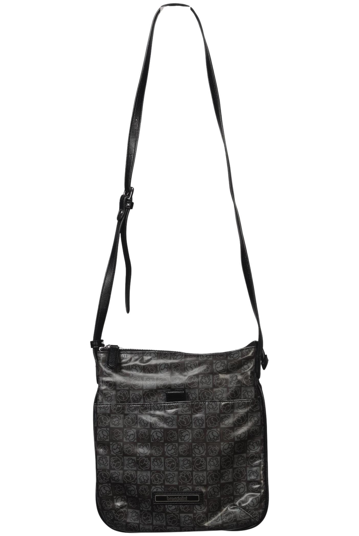 

braccialini Damen Handtasche, schwarz, Gr.