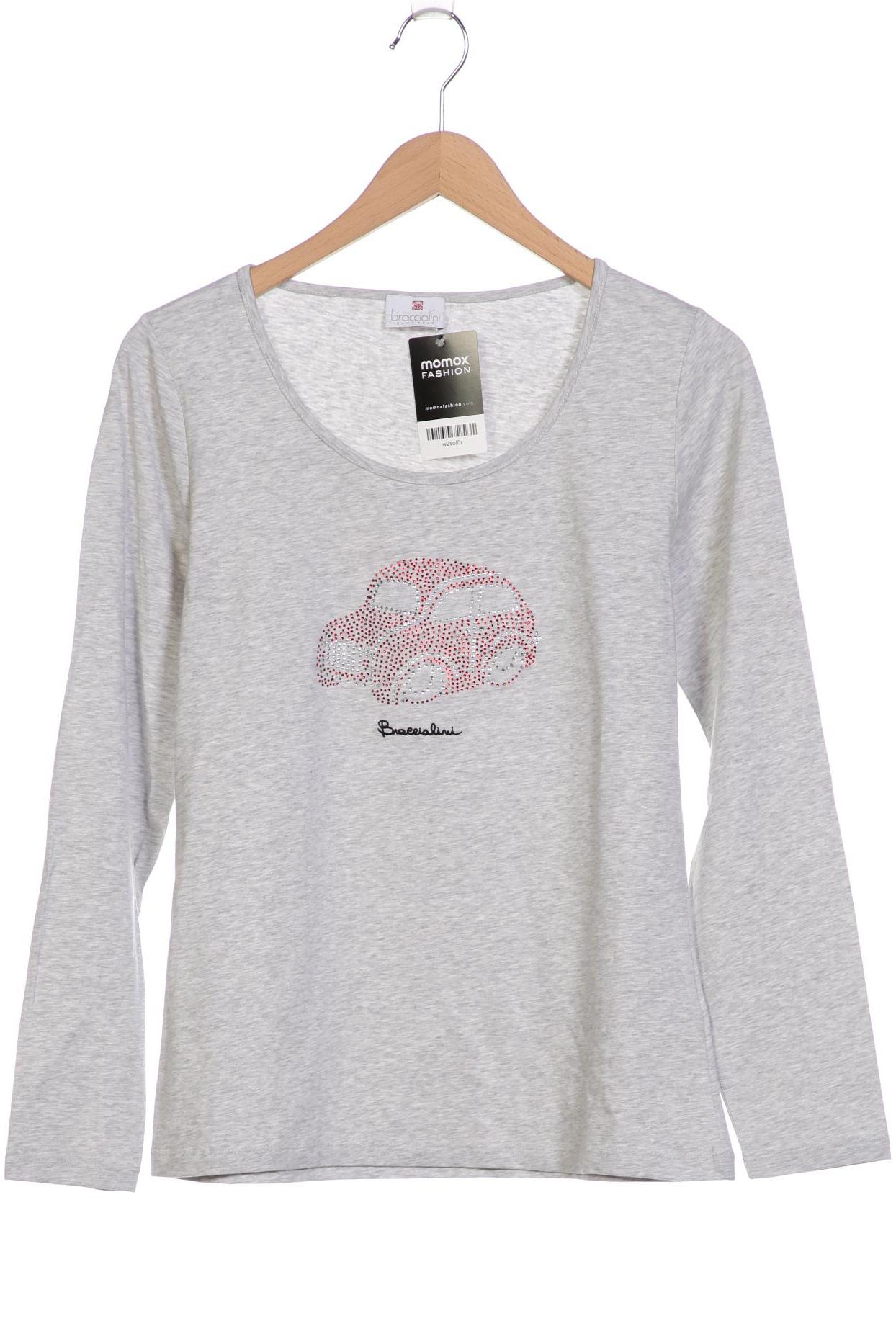 

braccialini Damen Langarmshirt, grau, Gr. 42