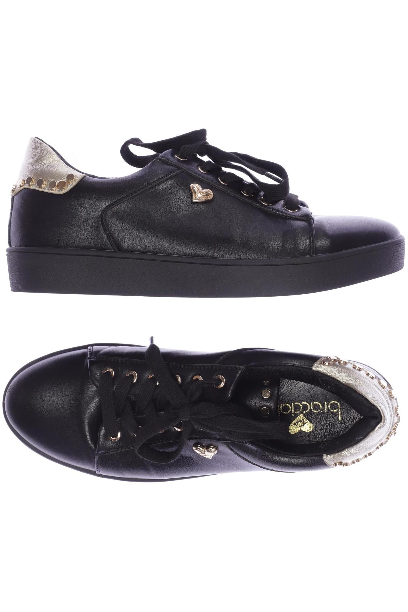 

braccialini Damen Sneakers, schwarz, Gr. 39