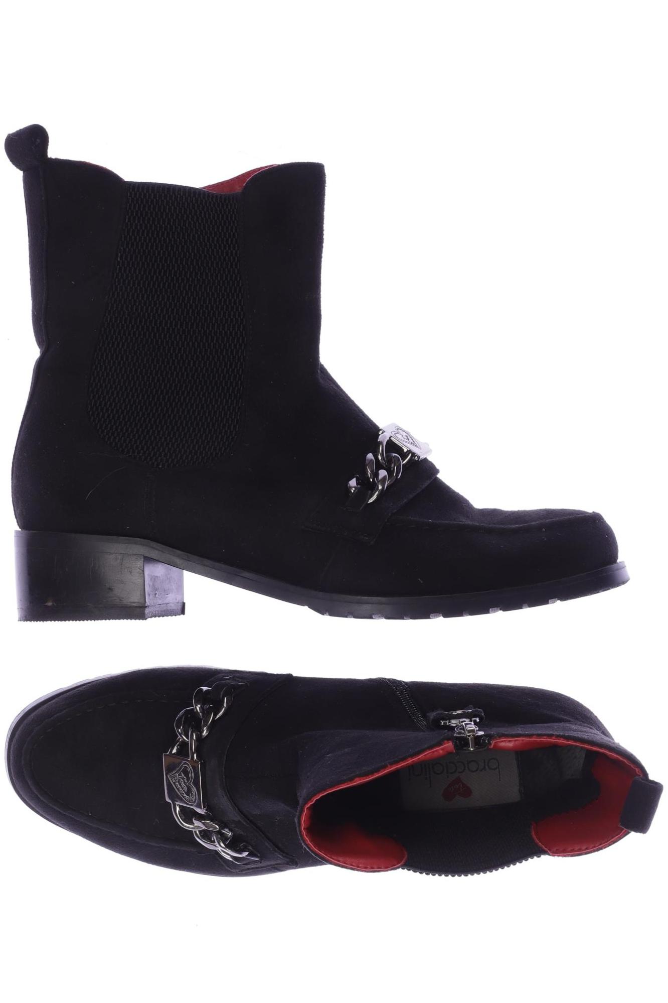

braccialini Damen Stiefelette, schwarz, Gr. 39