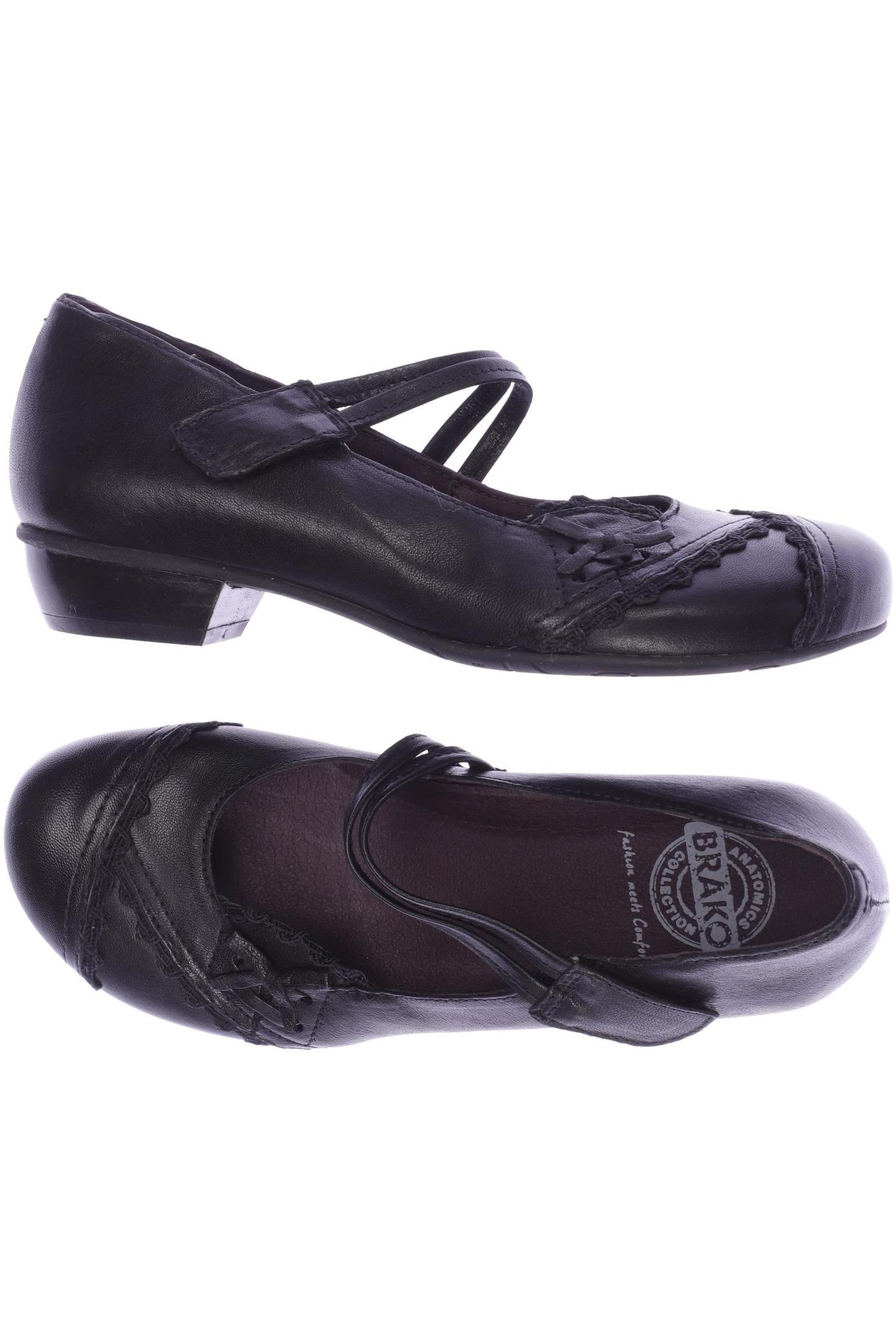 

Brako Damen Ballerinas, schwarz, Gr. 36