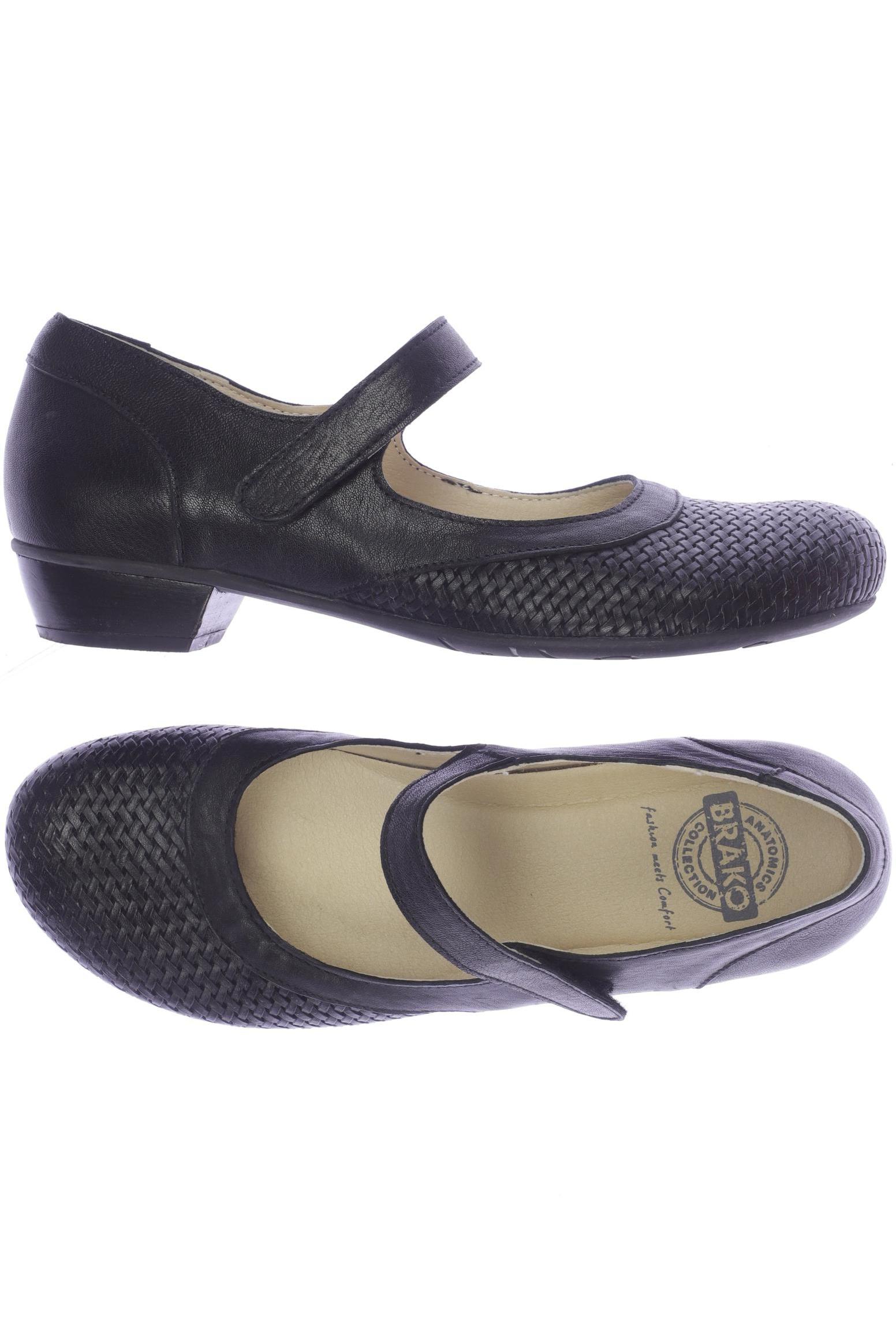 

Brako Damen Ballerinas, schwarz, Gr. 39
