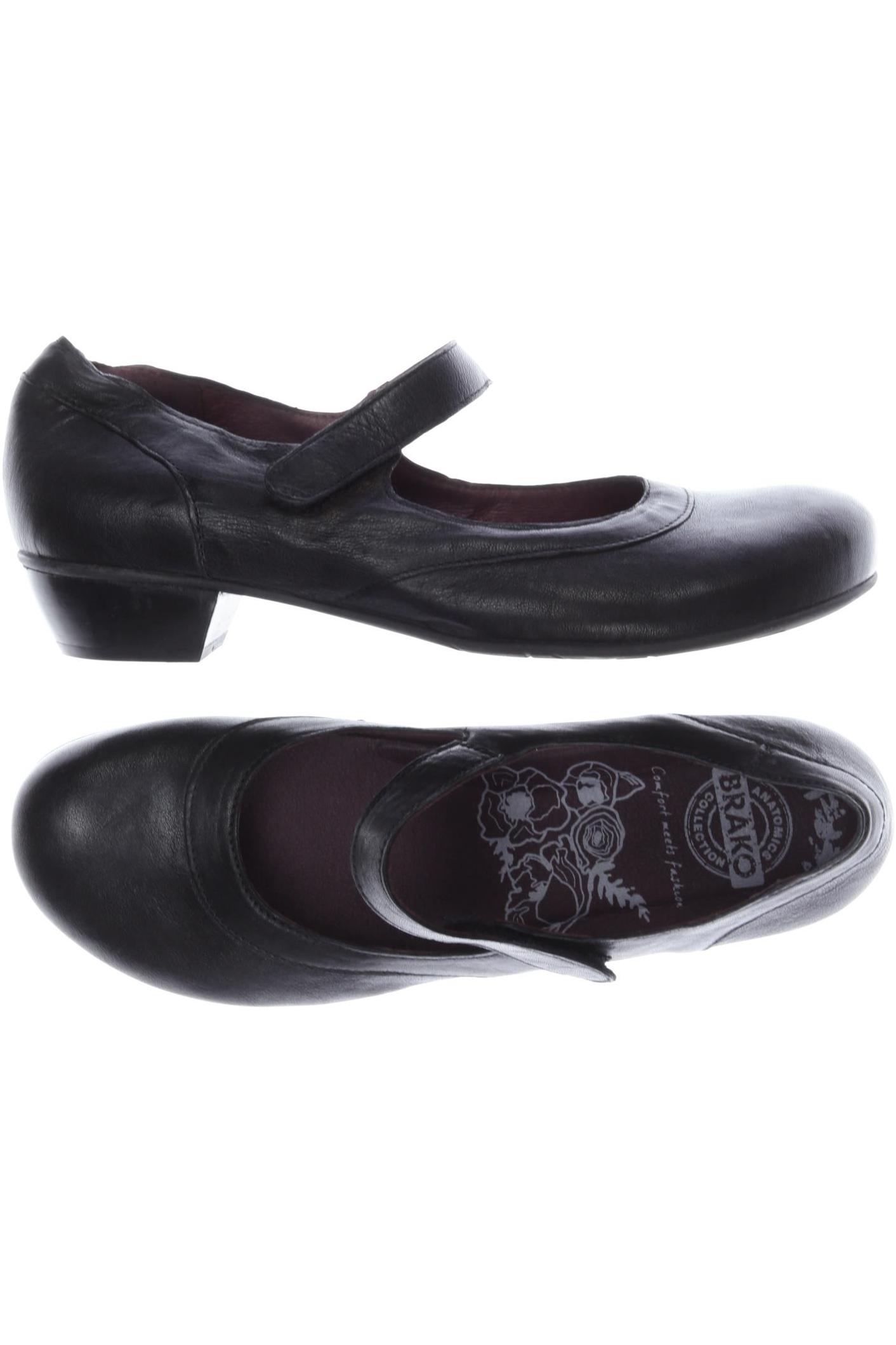 

Brako Damen Ballerinas, schwarz, Gr. 42