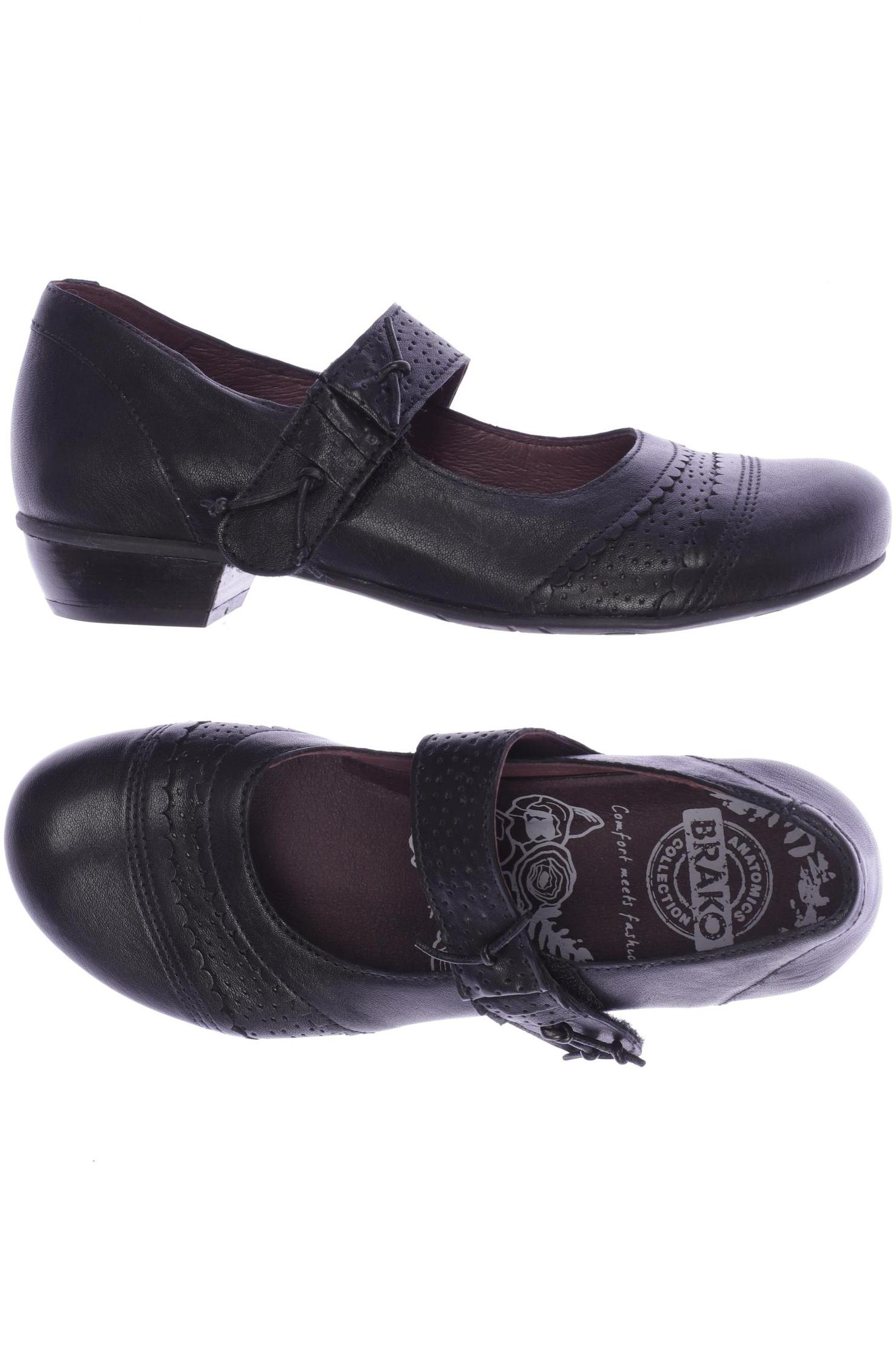 

Brako Damen Ballerinas, schwarz, Gr. 36