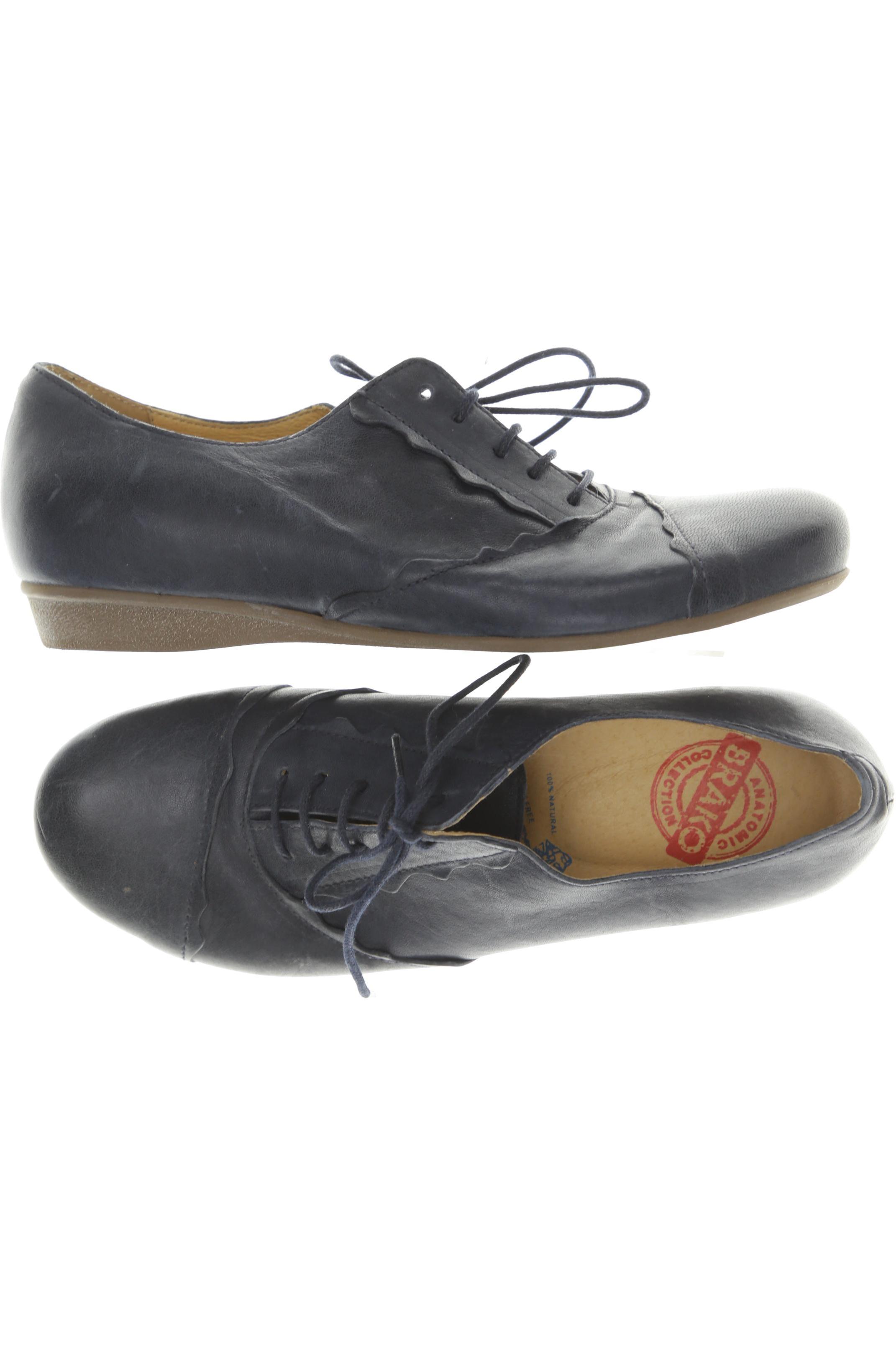 

Brako Damen Halbschuh, blau, Gr. 39