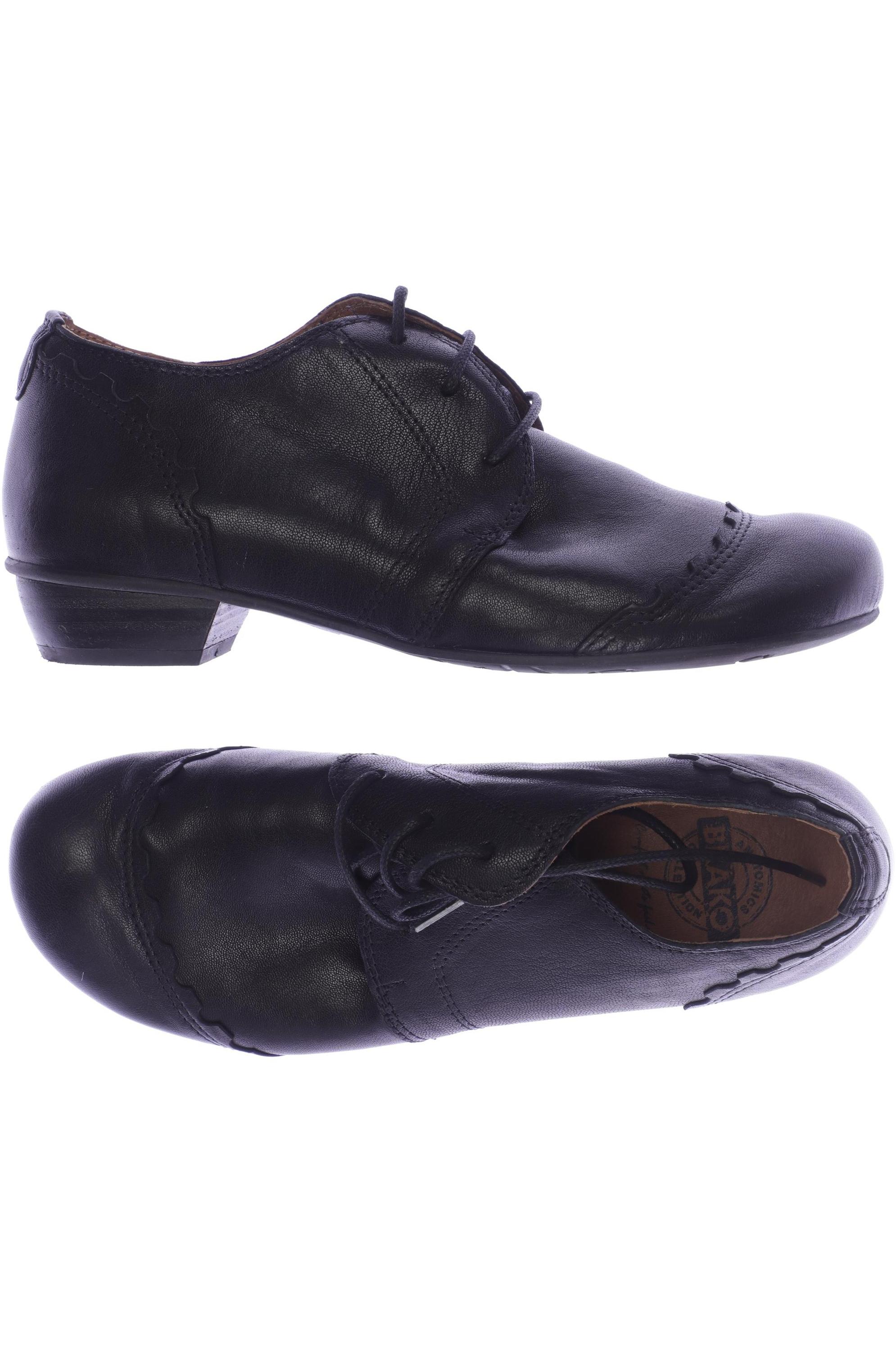 

Brako Damen Halbschuh, schwarz