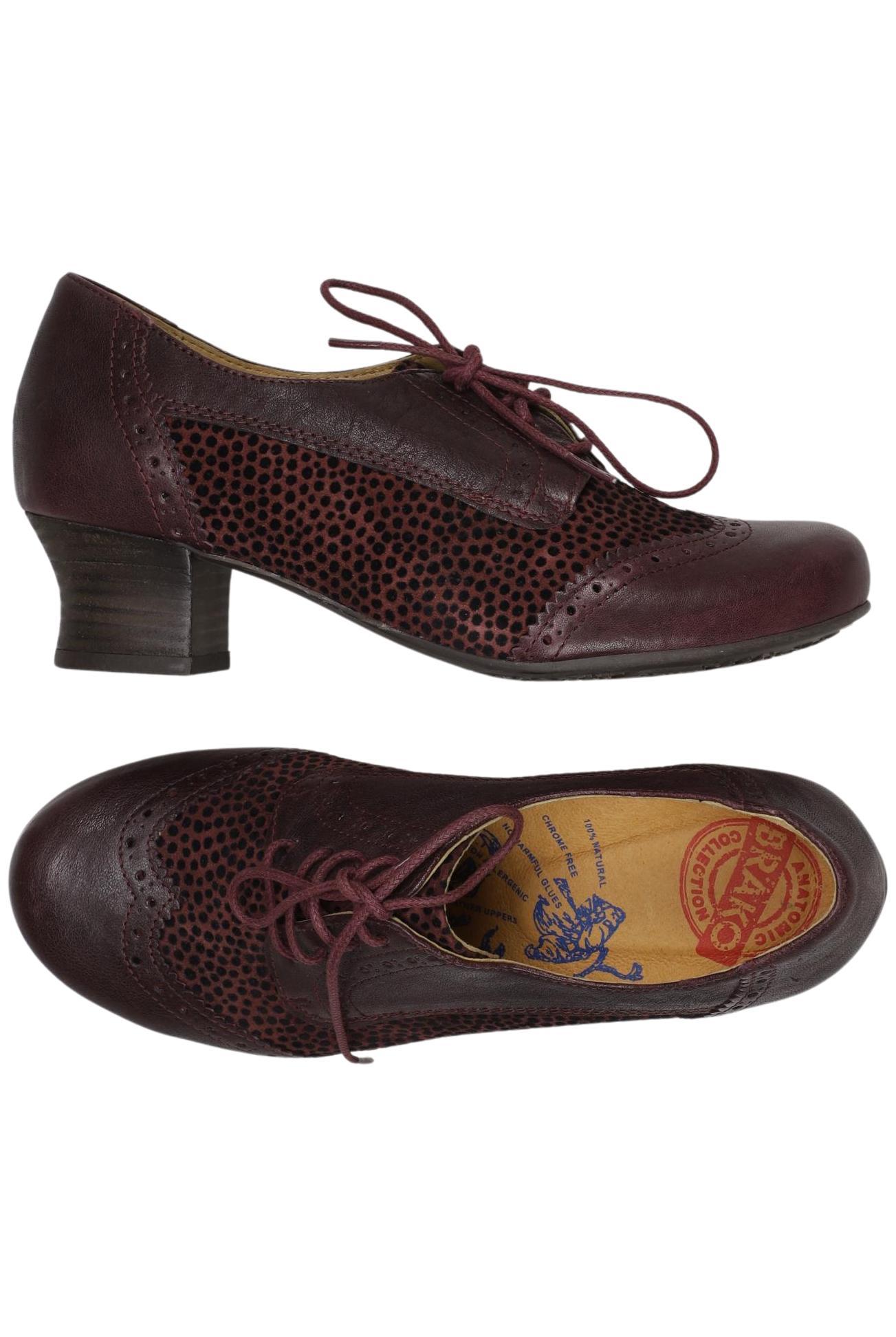 

Brako Damen Halbschuh, bordeaux, Gr. 36