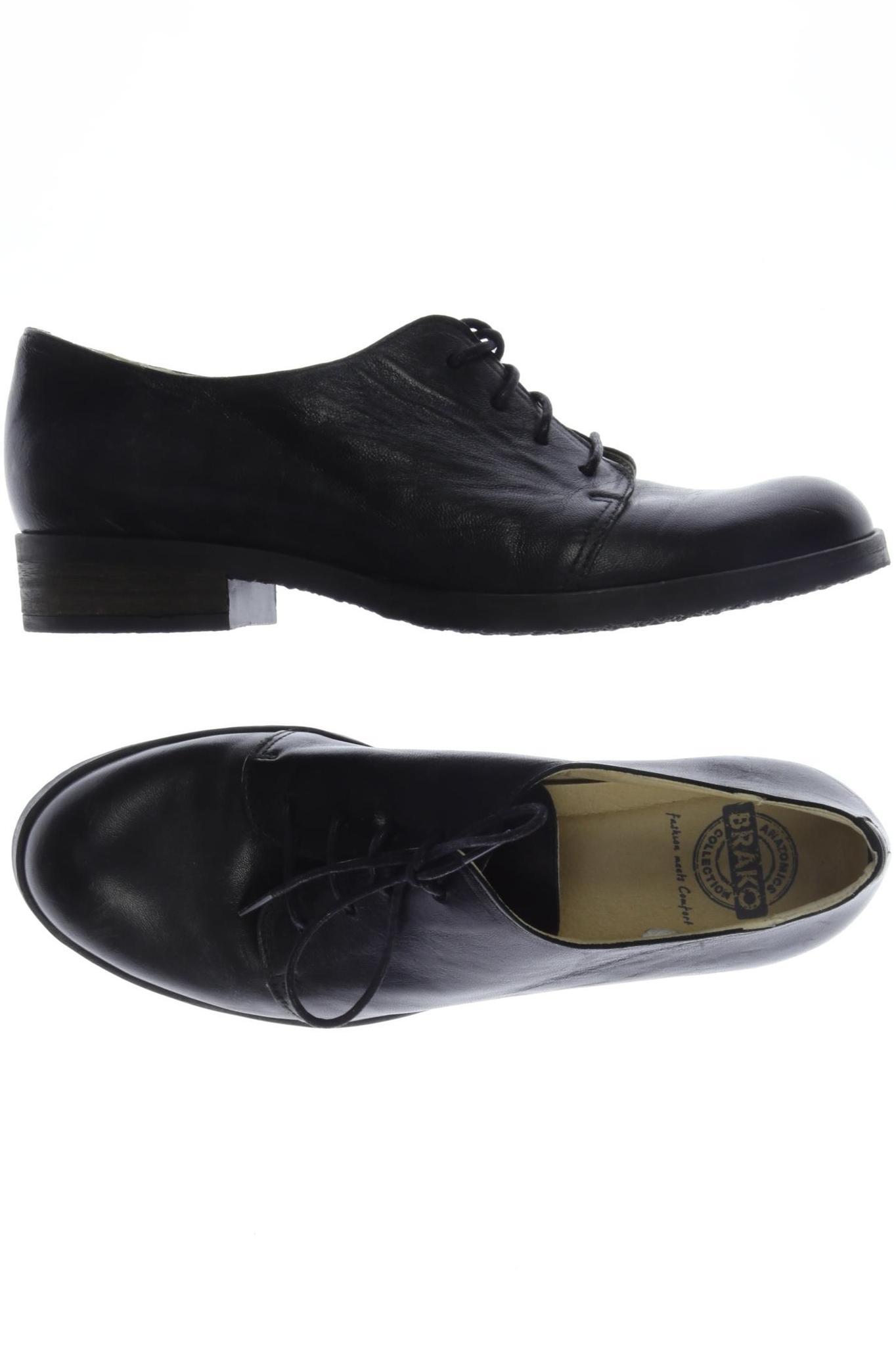 

Brako Damen Halbschuh, schwarz, Gr. 42