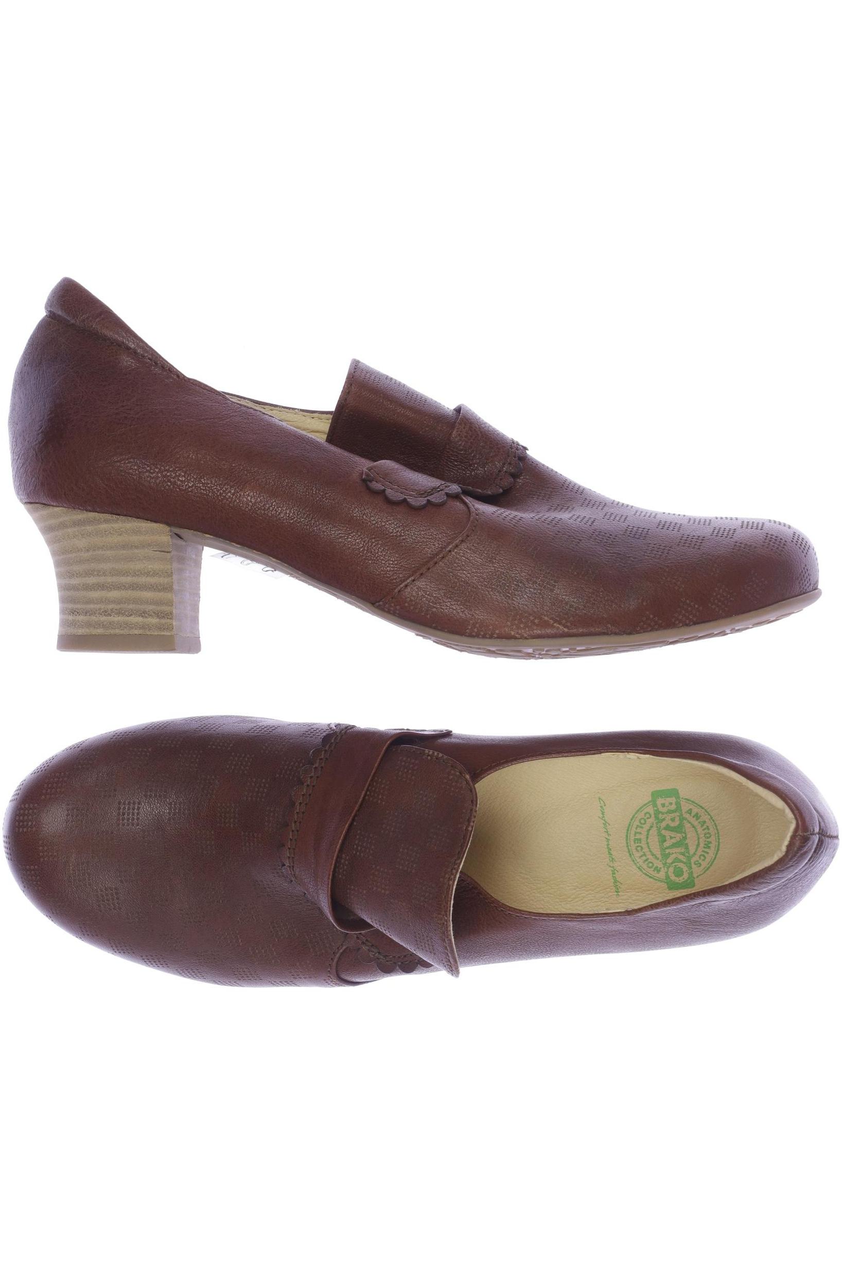 

Brako Damen Halbschuh, braun, Gr. 42