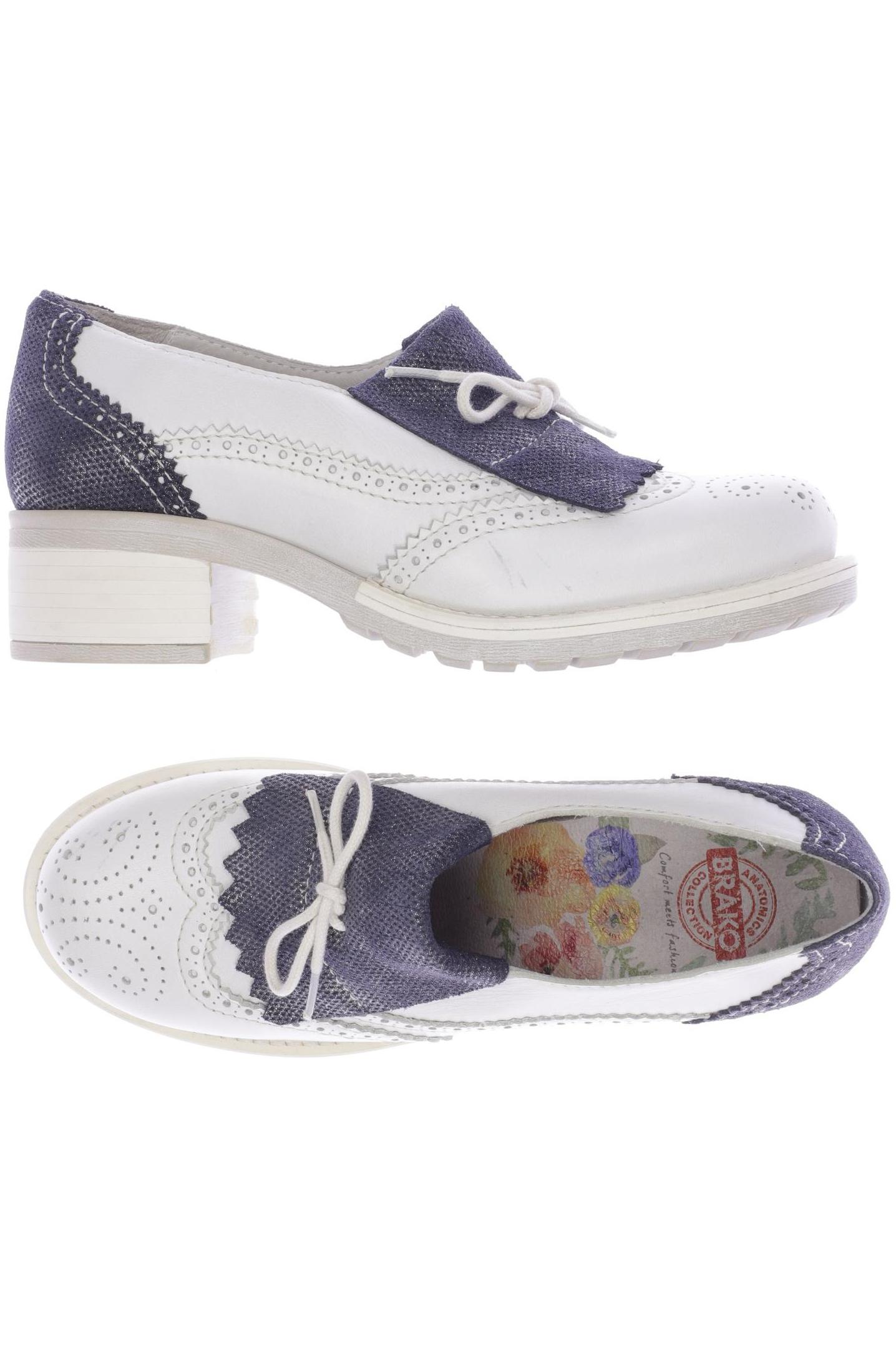 

Brako Damen Halbschuh, weiß
