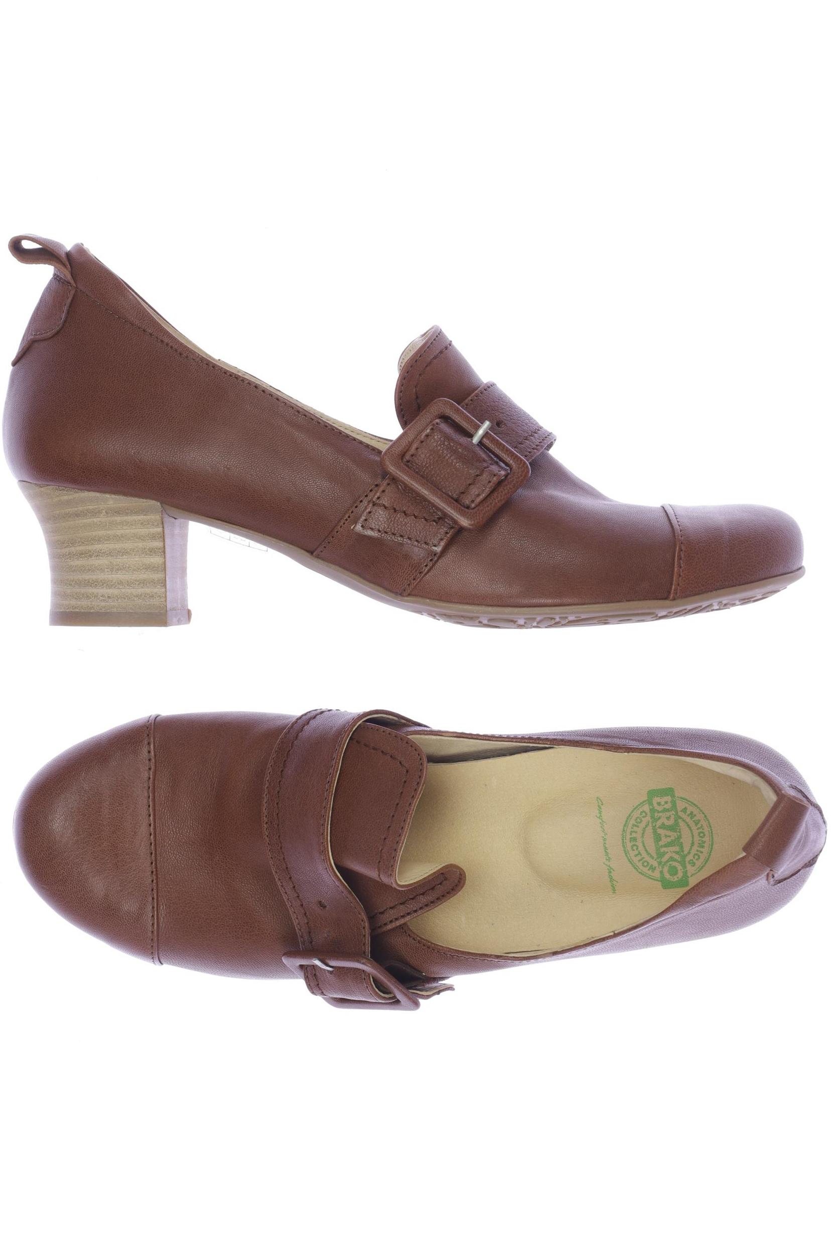 

Brako Damen Halbschuh, braun, Gr. 42