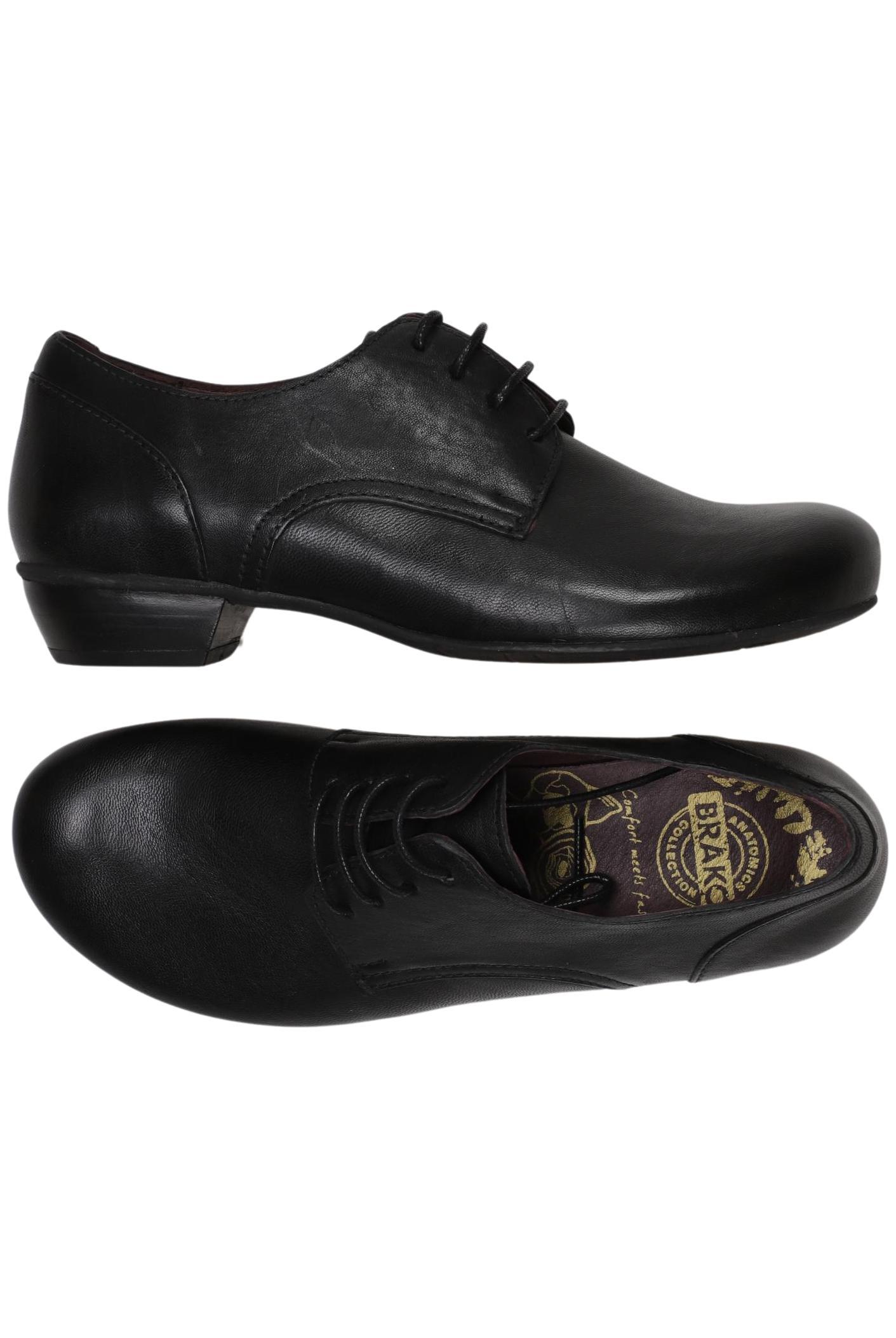 

Brako Damen Halbschuh, schwarz, Gr. 38