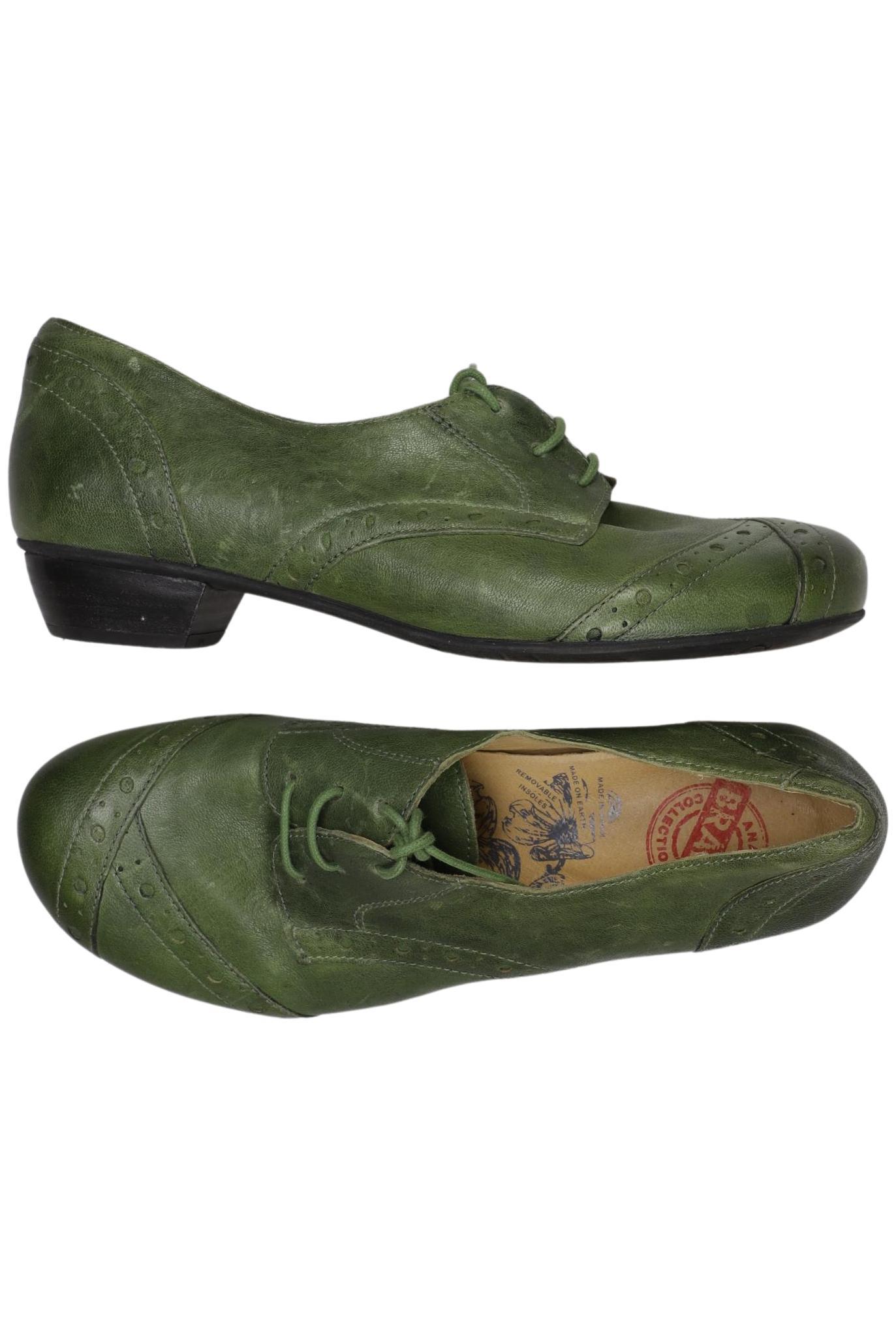 

Brako Damen Halbschuh, grün, Gr. 41