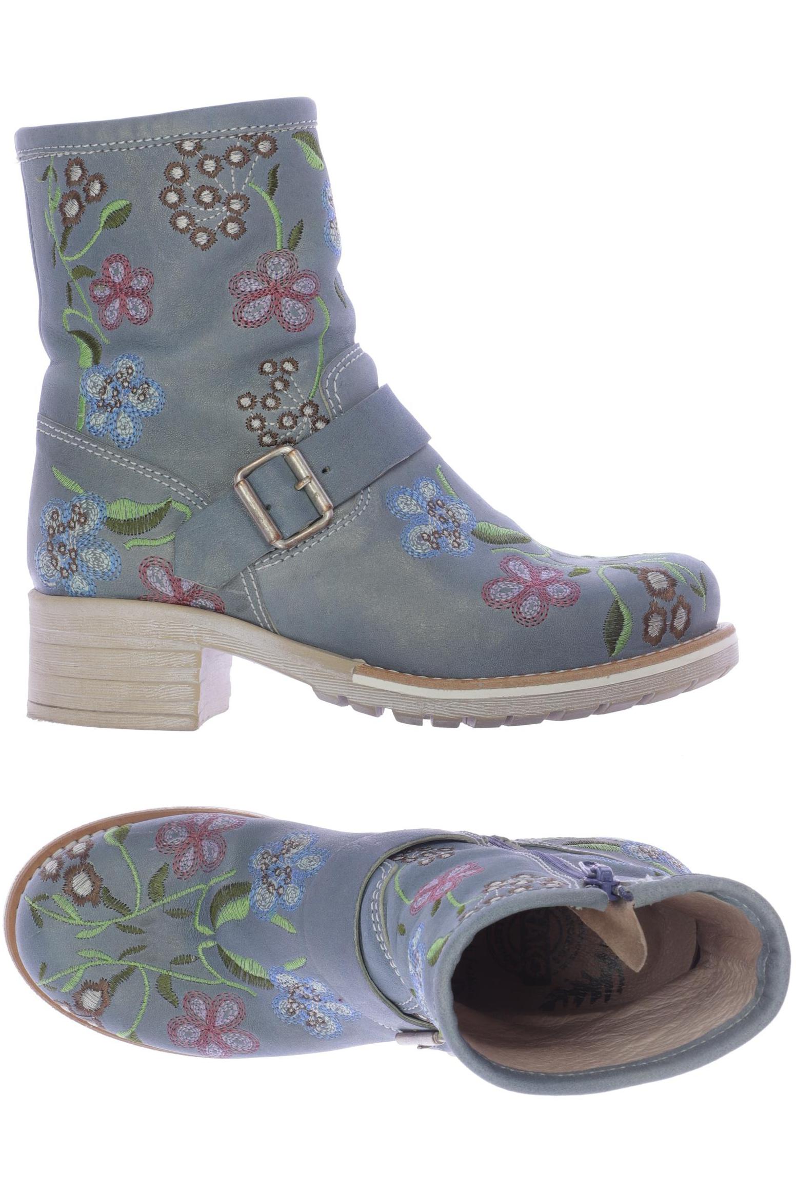 

Brako Damen Stiefelette, blau, Gr. 36