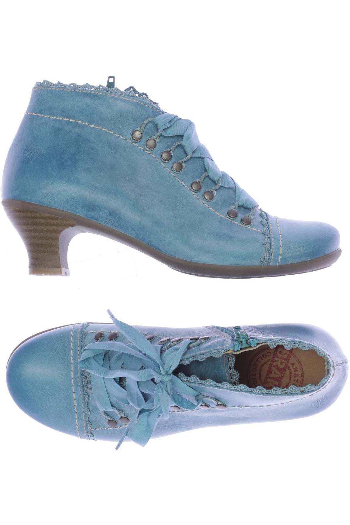 

Brako Damen Stiefelette, blau, Gr. 36