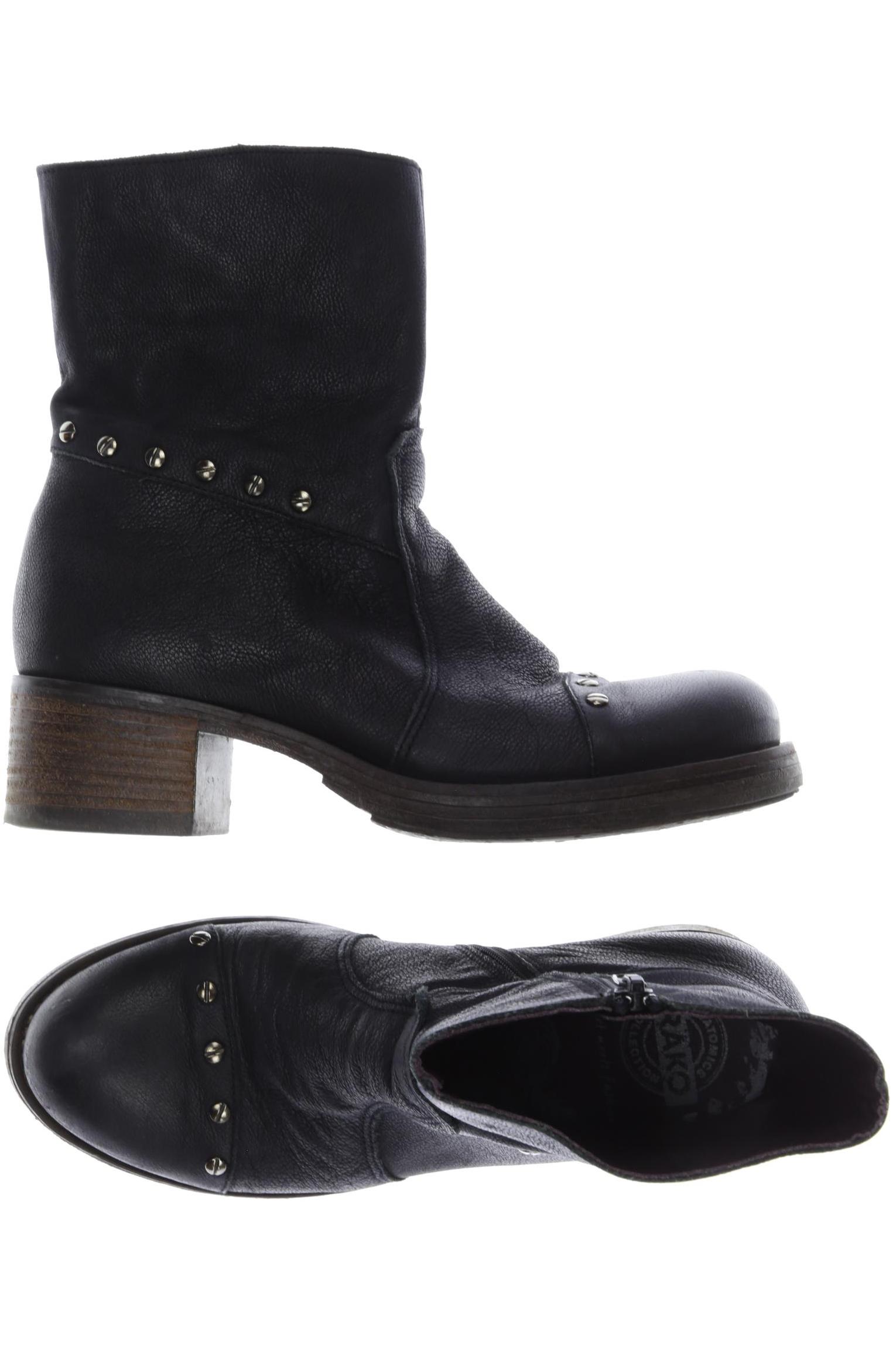 

Brako Damen Stiefelette, schwarz, Gr. 38